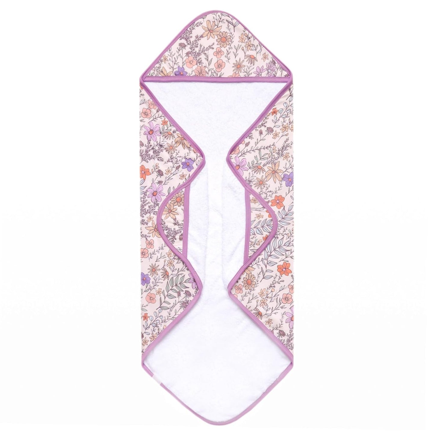 Copper Pearl Premium Knit Hooded Bath Towel Flora