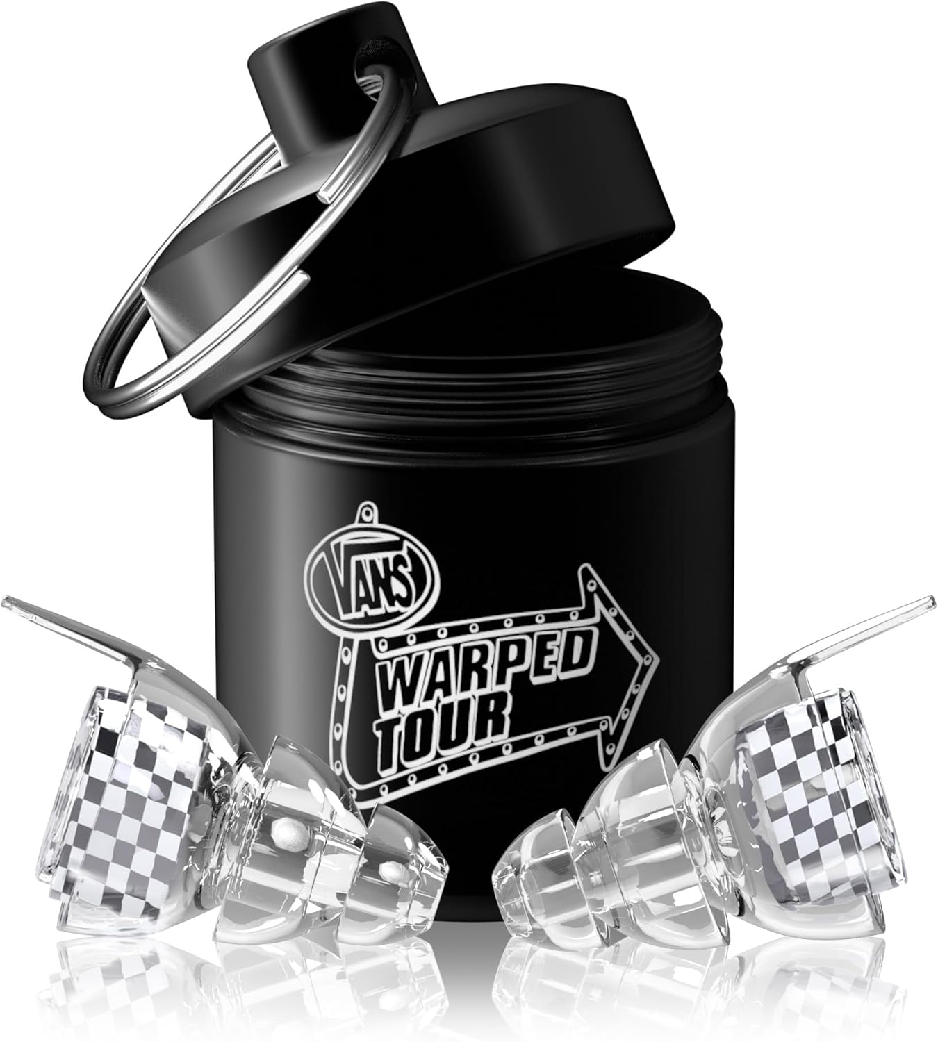 Eargasm High Fidelity Earplugs: Warped Tour Festival Edition - Noise Reducing Ear-Plugs for Hearing Protection at Music Festivals, Loud Environments, Concerts, Live Events, Sporting Events
