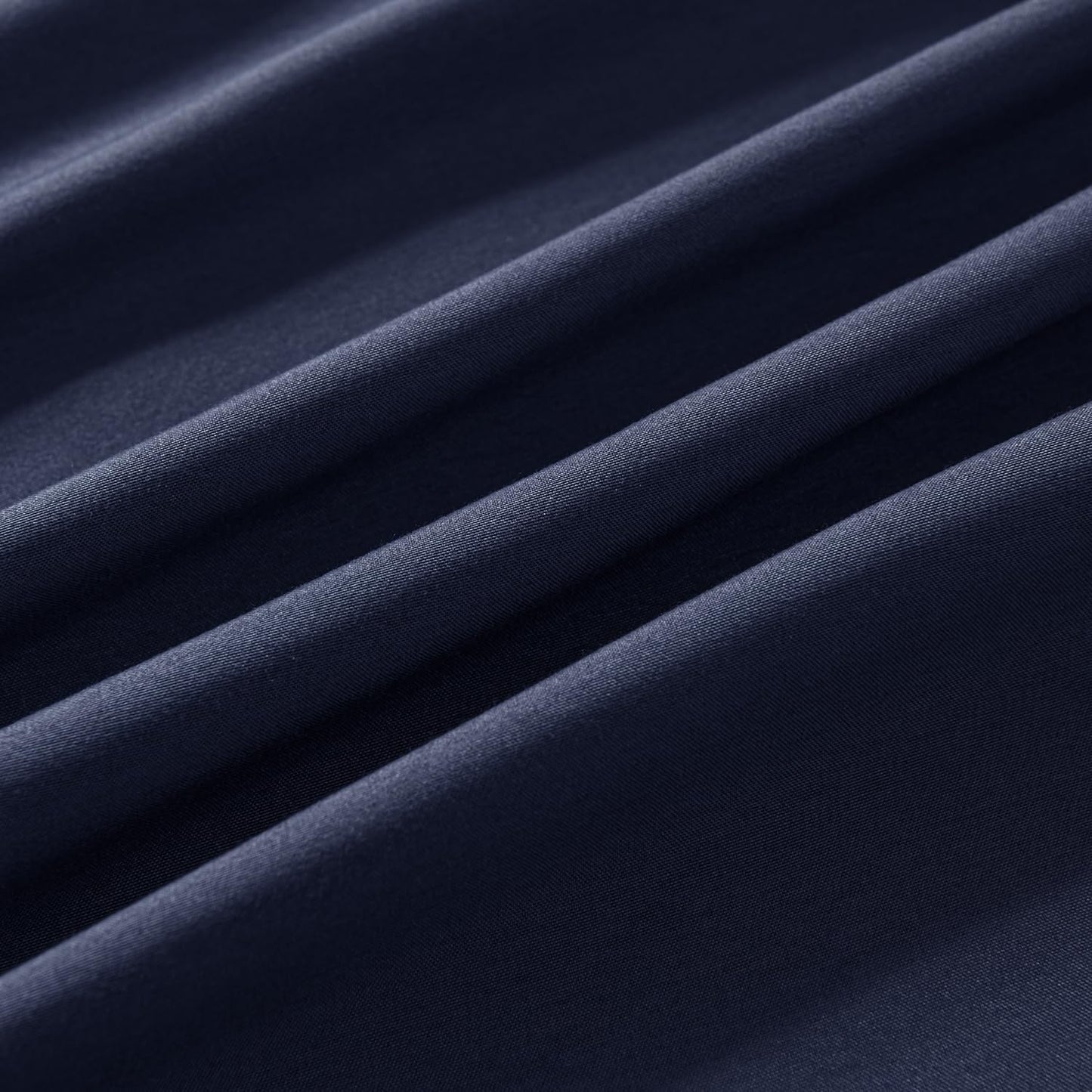 Bed Skirt King Size Ruffled Bed Skirt with Split Corners, 18 Inch Drop Dust Ruffle Bed Skirt with Platform, Blue (King - 18" Drop)