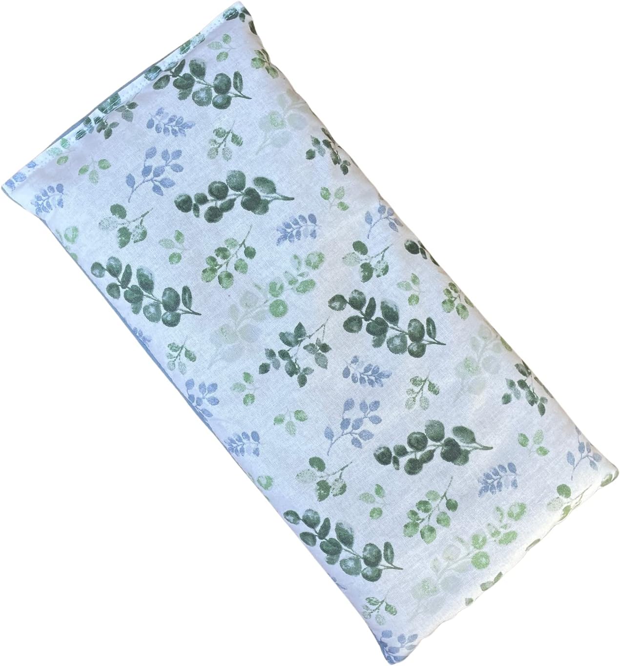 Microwave Heating Pad, Microwavable Hot Pack with Flax Seed and Dried Herbs or Unscented, Aromatherapy Pillow, Cold Compress or Ice Pack, 3 Sizes, Soft Floral Fabric