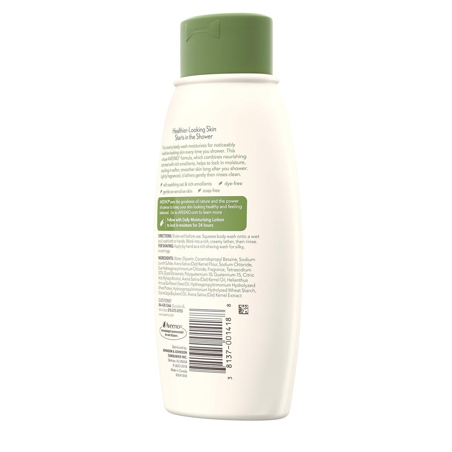 Aveeno Daily Moisturizing Body Wash, 12 Fl Oz