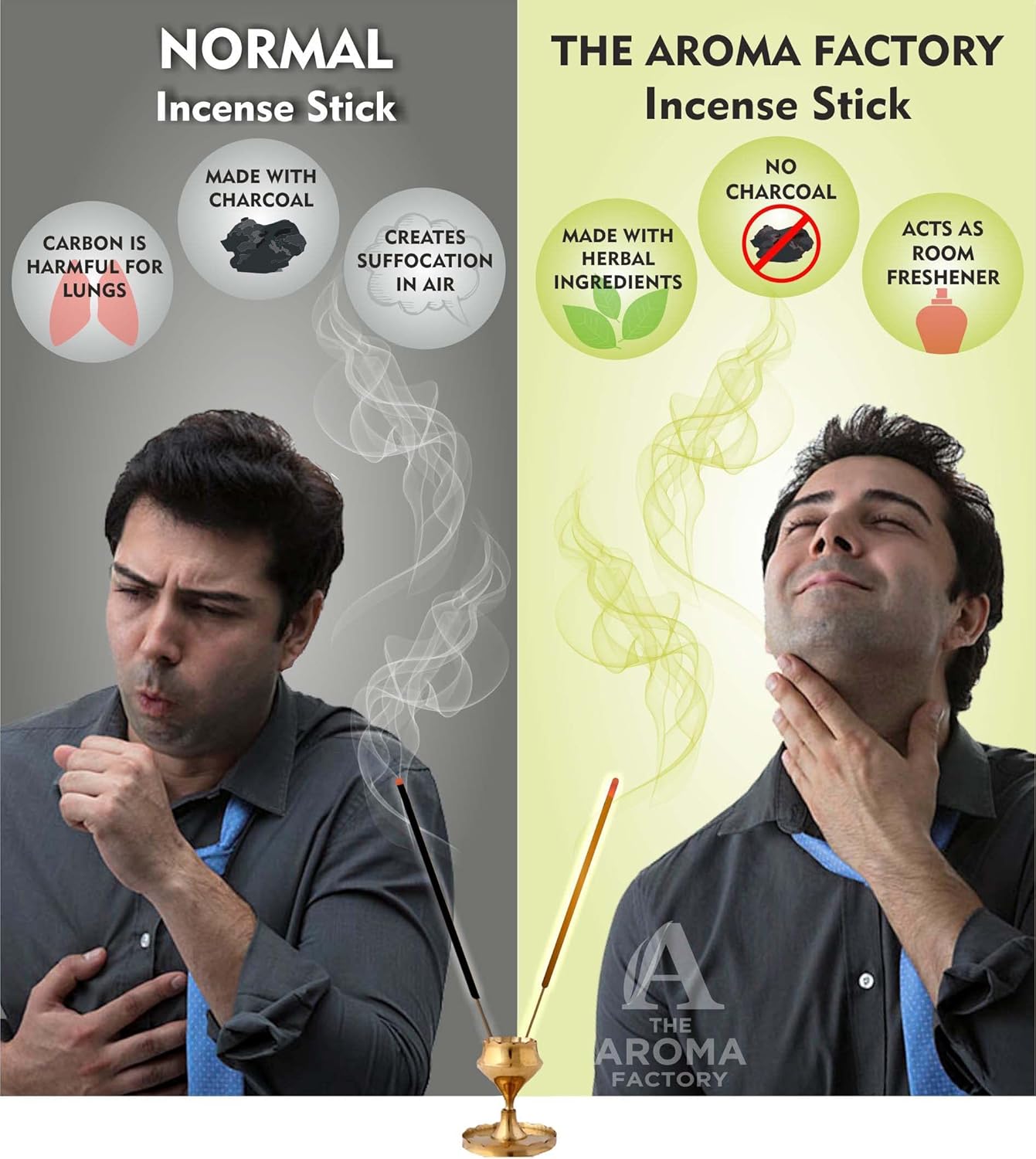 The Aroma Factory Strawberry Shine Charcoal Free Incense Stick, Scented Agarbatti, 100% Herbal Premium Aromatherapy, Meditation Prayer Relaxation, Crafted for Luxury Seekers (100g)