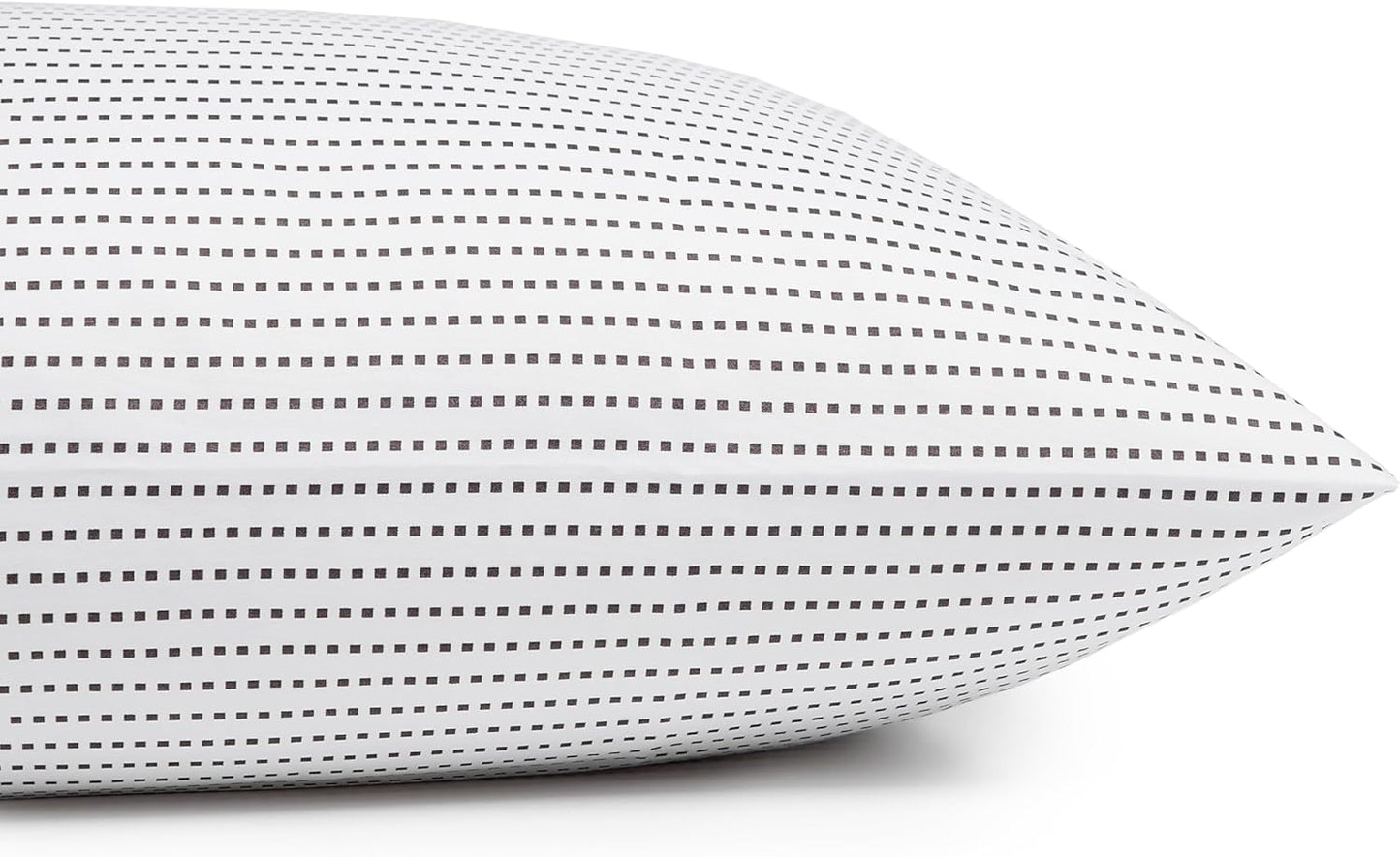 Amazon Basics Lightweight Microfiber 3-Piece Bed Sheet Set, Plum, Printed, Twin XL