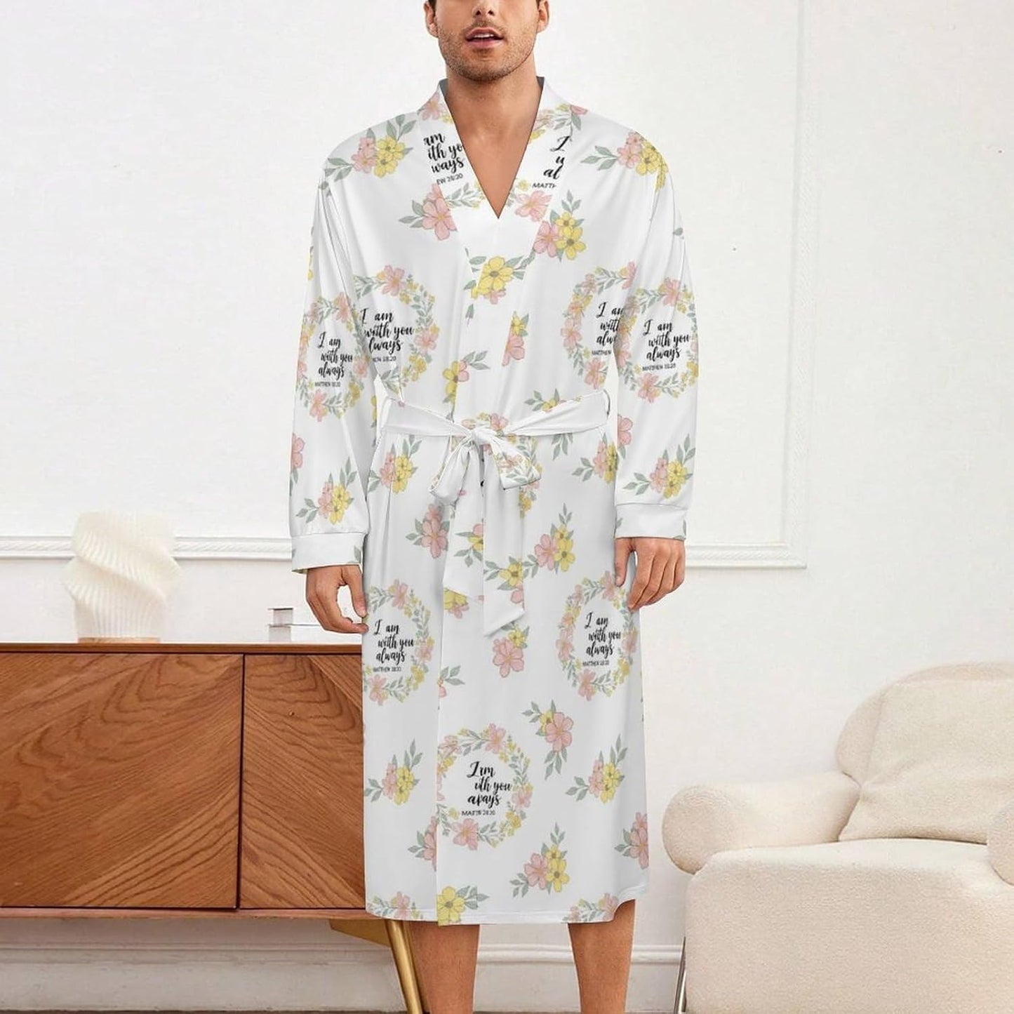 Soft Robes for Women Lightweight Kimono Bathrobe Full-Length Loungewear