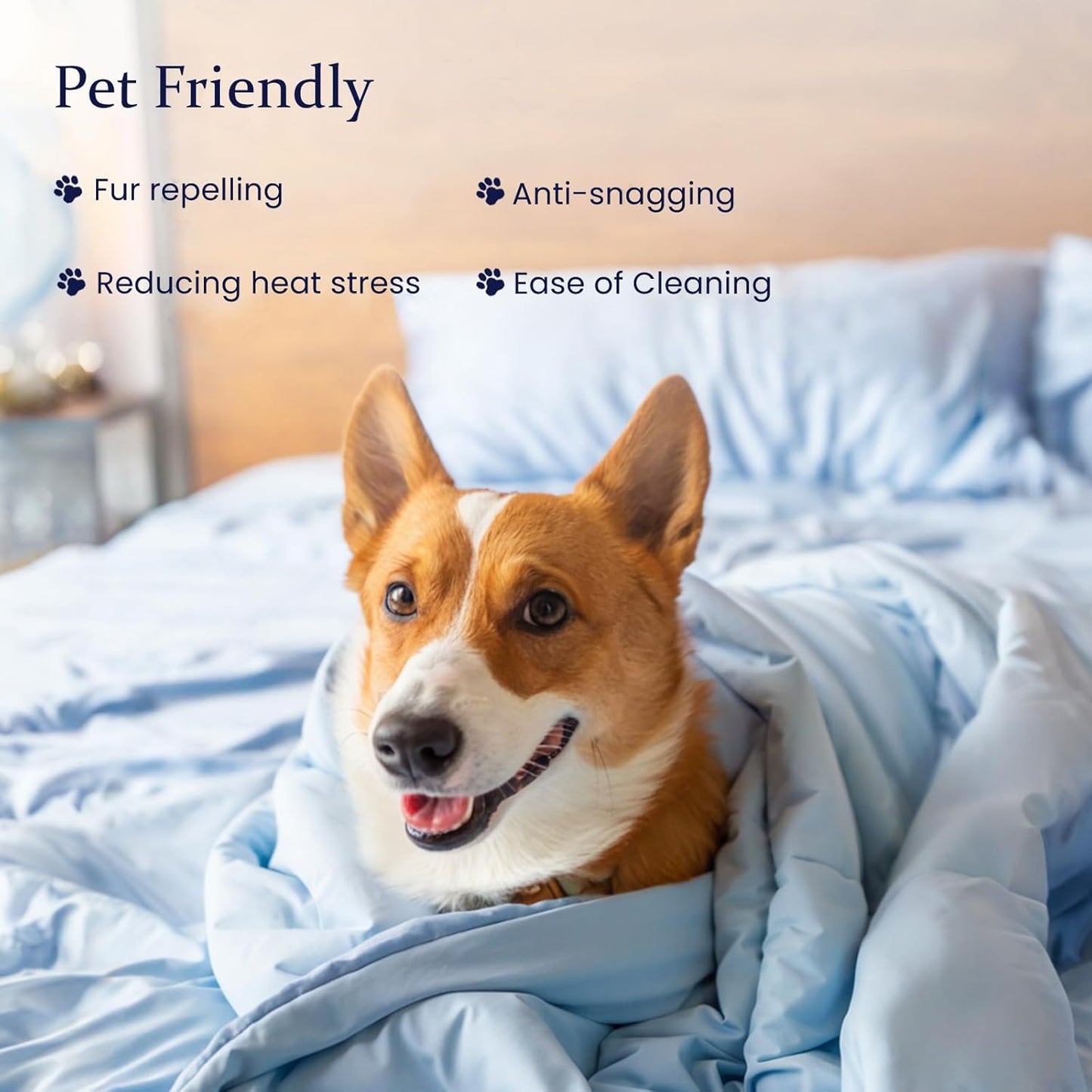 ZonLi Z-Magic 100% Cooling Bamboo Comforter from Viscose, Lightweight All-Season Breathable Bedding Blanket for Hot Sleepers