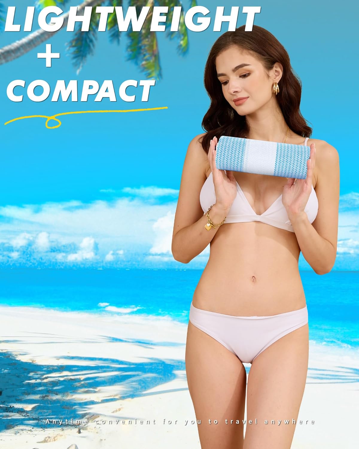 2 PacksOversized Cotton Turkish Beach Towels 74"x38" Thin Quick Dry Sand Free Pool Swim Bathing Towel Extra Large Blanket Adult Travel Essentials Accessories Summer Vacation LightGreen Purple Stripe