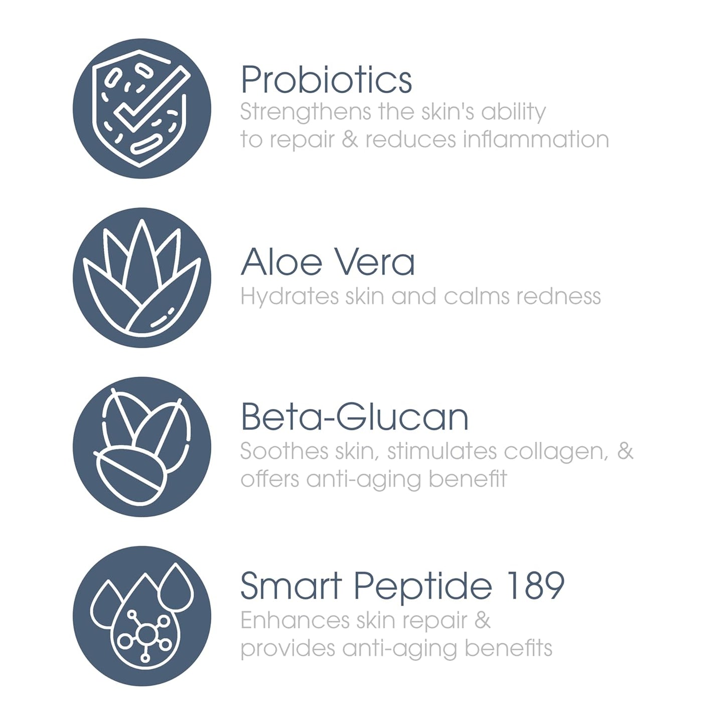 Glowbiotics Probiotic Revitalizing Cleanser 5 oz – Gentle Hydrating Face Wash with Probiotics, Peptides & Aloe Vera | Daily Cleanser for Sensitive, Dry & Aging Skin