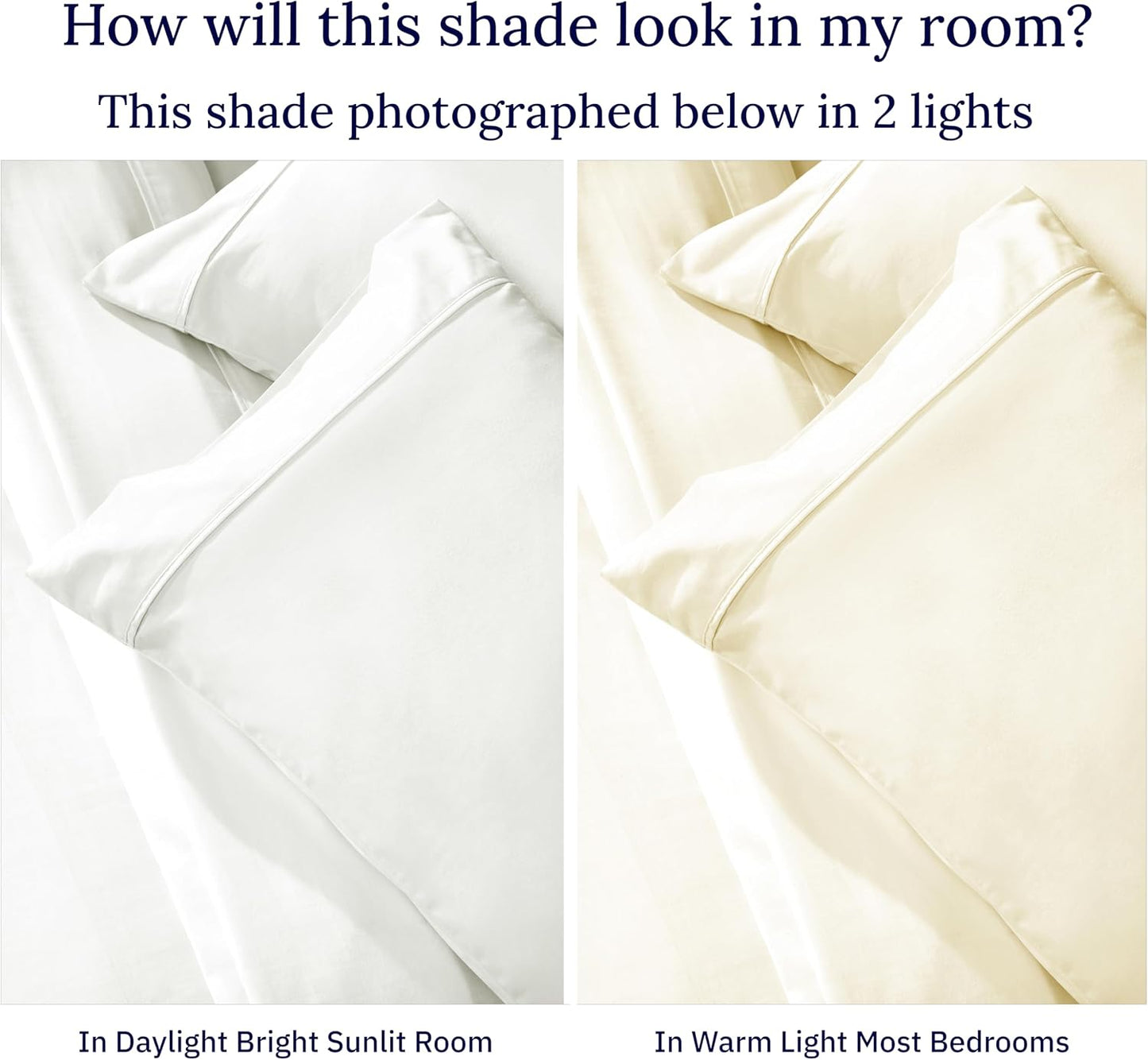 California Design Den 3 Pc Full/Queen Size Duvet Cover Set - Winner Good Housekeeping Best Bedding Awards 2025, 400 Thread Count Sateen, 100% Cotton Duvet Cover - Ivory (Pale Tone)