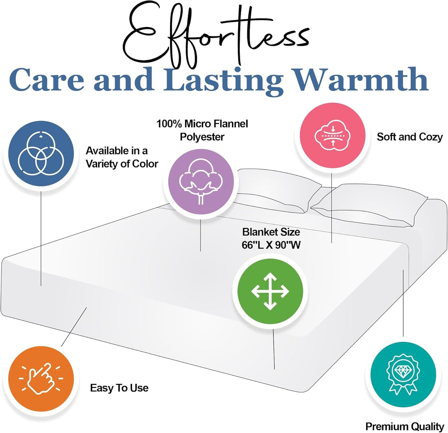 Thermee Micro Flannel Twin Size Blankets, Lightweight All Seasons Cozy Blanket, Throw Blankets for Home and Living Room, Comfy & Soft Blanket for Couch, Machine Wash, No Pilling - Sand