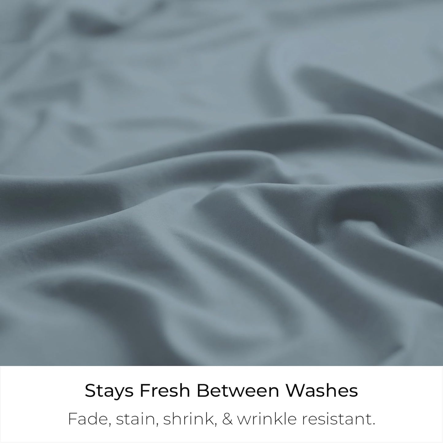 Mellanni Bed Skirt Full Size - Bed Skirting - 15-Inch Tailored Drop Pleated Dust Ruffle - Hotel Luxury Bedding - Wrinkle, Fade, Stain Resistant - 1 Bedskirt (Full, Blue Hydrangea)