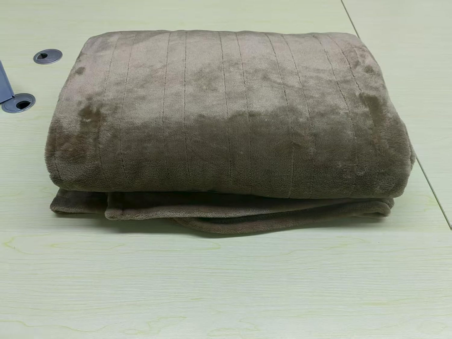 Heated Blanket Electric Throw 72" x 84" Full Size with 8 Heating Levels 10 Hours Time Setings and Auto-Shut Off, Flannel Fast-Heating Electric Blanket, Machine Washable ETL Certified, Brown