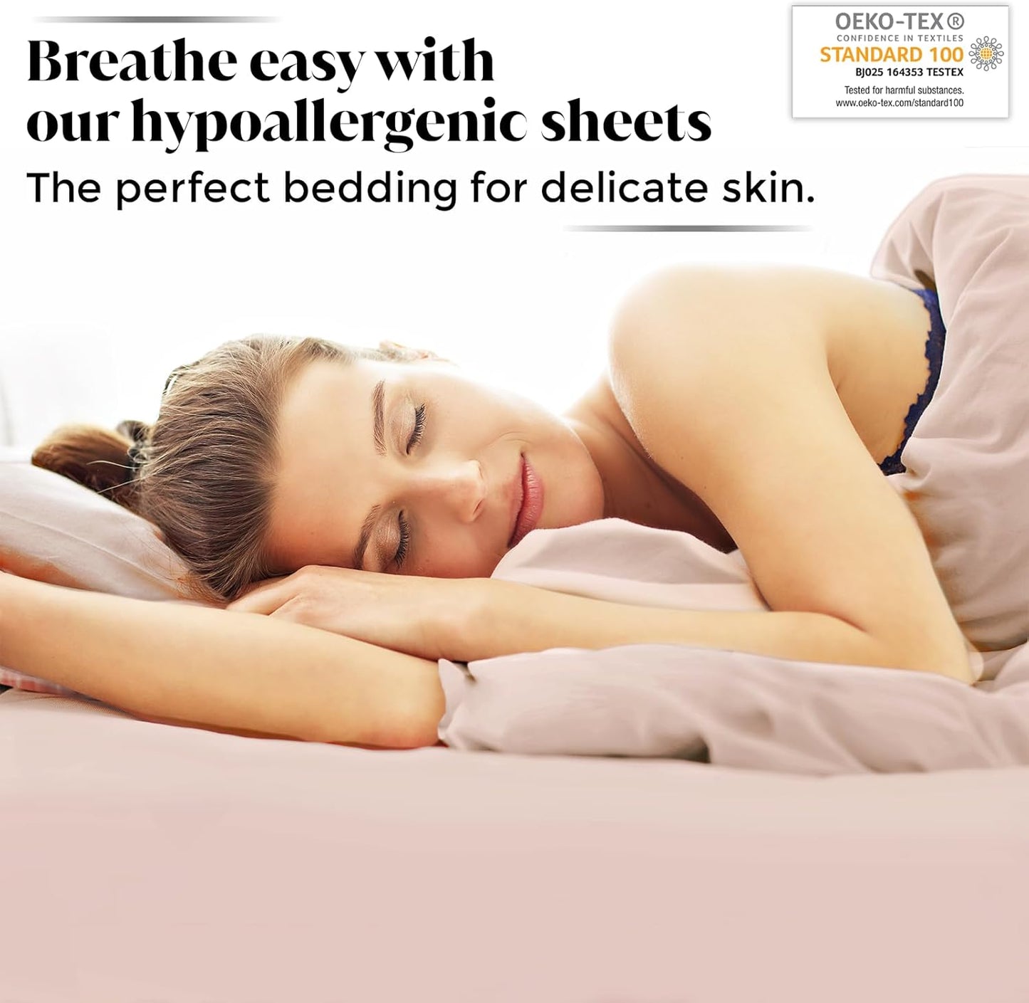 Luxury Bamboo Market | King Size Bed Sheet Set | 100% Viscose Made from Bamboo | Organically Grown | Ultra Soft | Cooling Sheets for Hot Sleepers | 17" Deep Pocket [Vintage Pink]