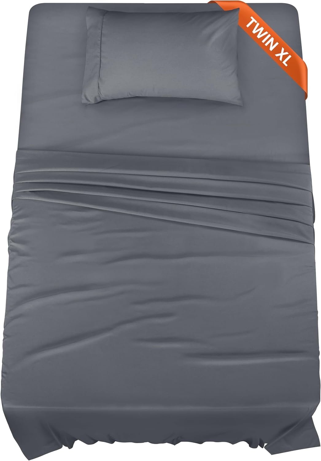 Utopia Bedding Twin XL Sheets - 3 Piece Bedding - Brushed Microfiber - Shrinkage and Fade Resistant - Easy Care (Twin Extra Long Grey)