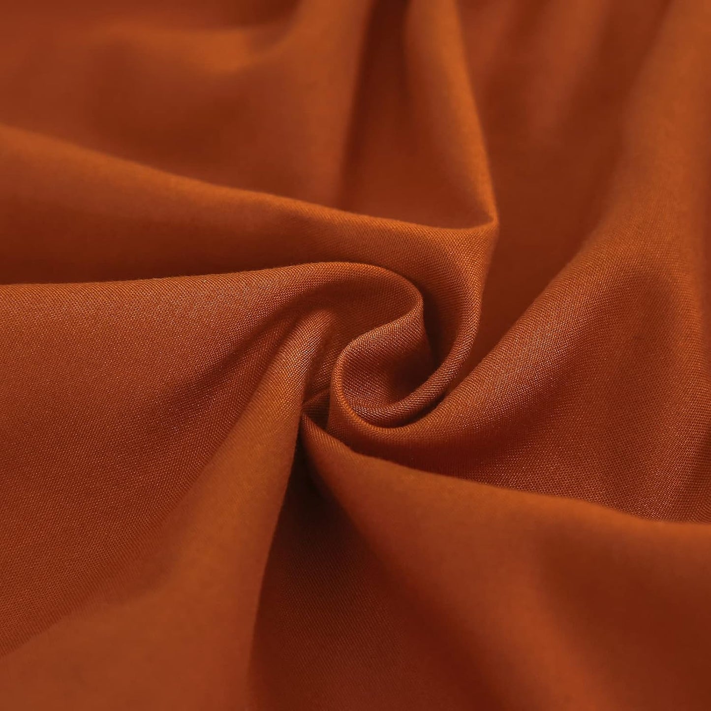 MEILA Wrap Around Bed Skirt Three Fabric Sides Elastic Dust Ruffled 18 Inch Tailored Drop,Easy to Install Fade Resistant-Caramel, Twin/Full