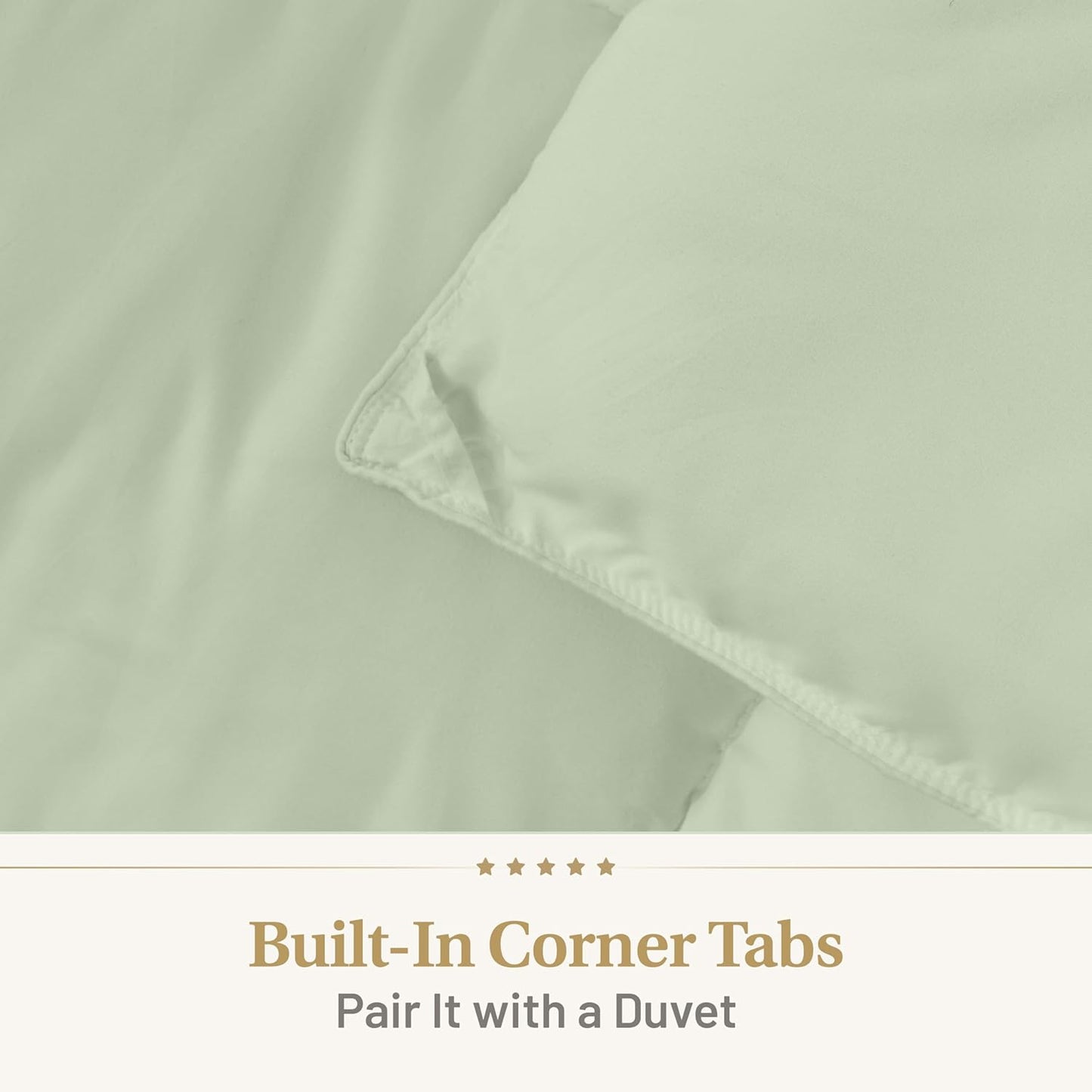 The Ultimate Luxury Fluffy Down Alternative Comforter Plush Premium Duvet Insert Thick Comforter All Season Breathable Hotel Collection Puffy Comforter (King Sage Green) …