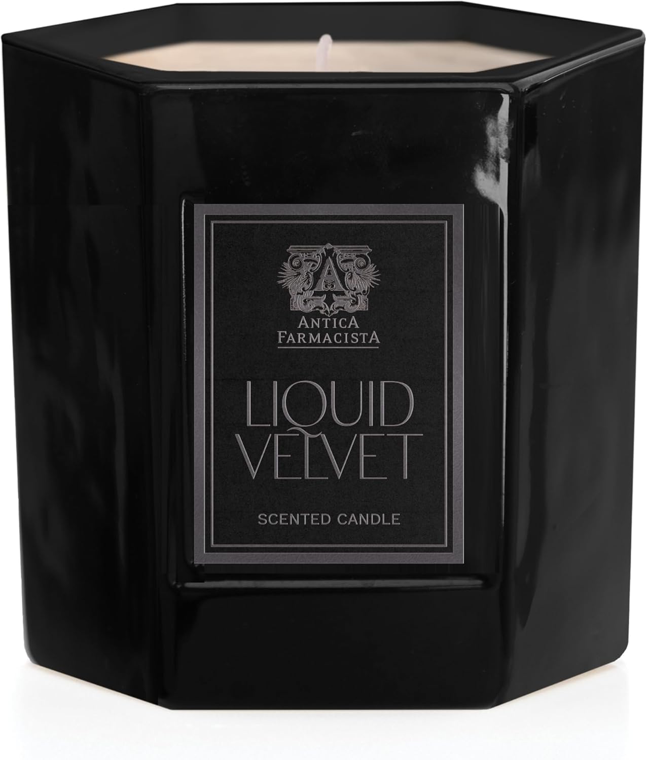 Antica Farmacista Luxury Scent Candle - Decorative Home Candle - Long-Lasting & Premium Scented - Luxury Gift - Liquid Velvet, 9 oz