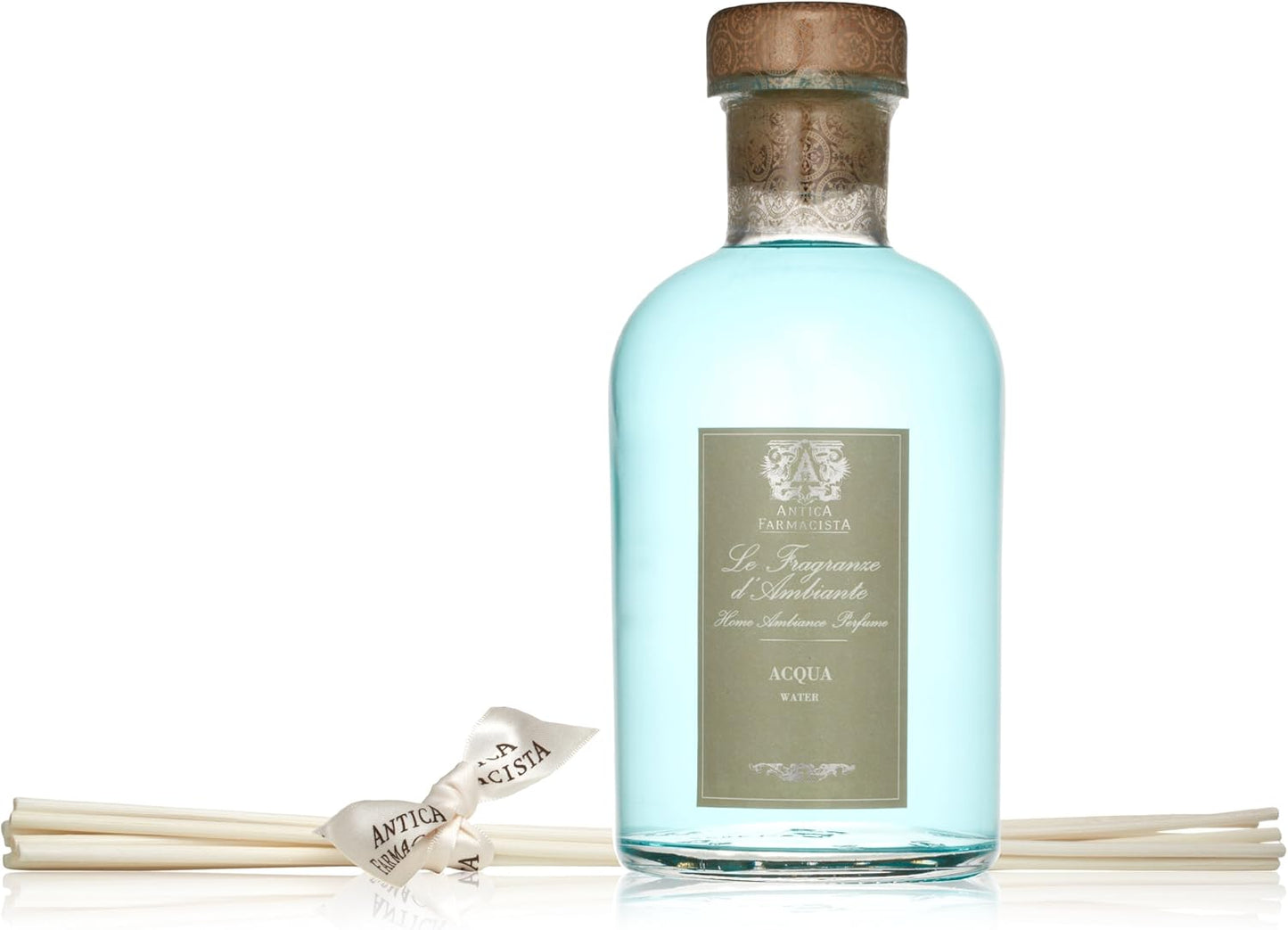 Antica Farmacista Home Ambiance Diffuser - Long-Lasting Reed Scent Diffuser - Luxury Room Freshener Gift - Acqua, 16.9 fl oz