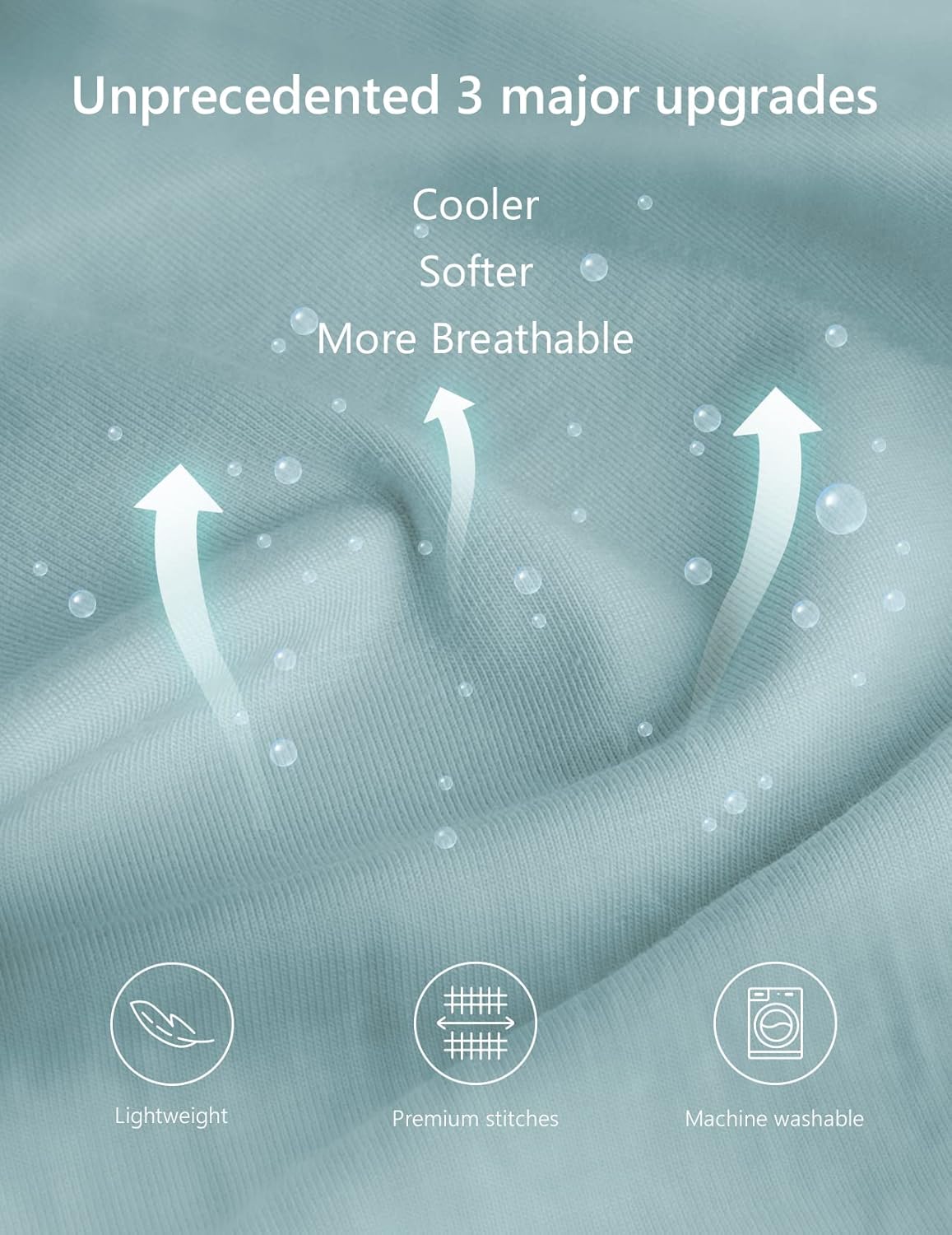 Meiz Pregnancy Pillow, Cooling Pregnancy Pillows for Sleeping, Maternity Pillow for Pregnant Women, Pregnancy Body Pillow with Cooling Jersey Cover, Green