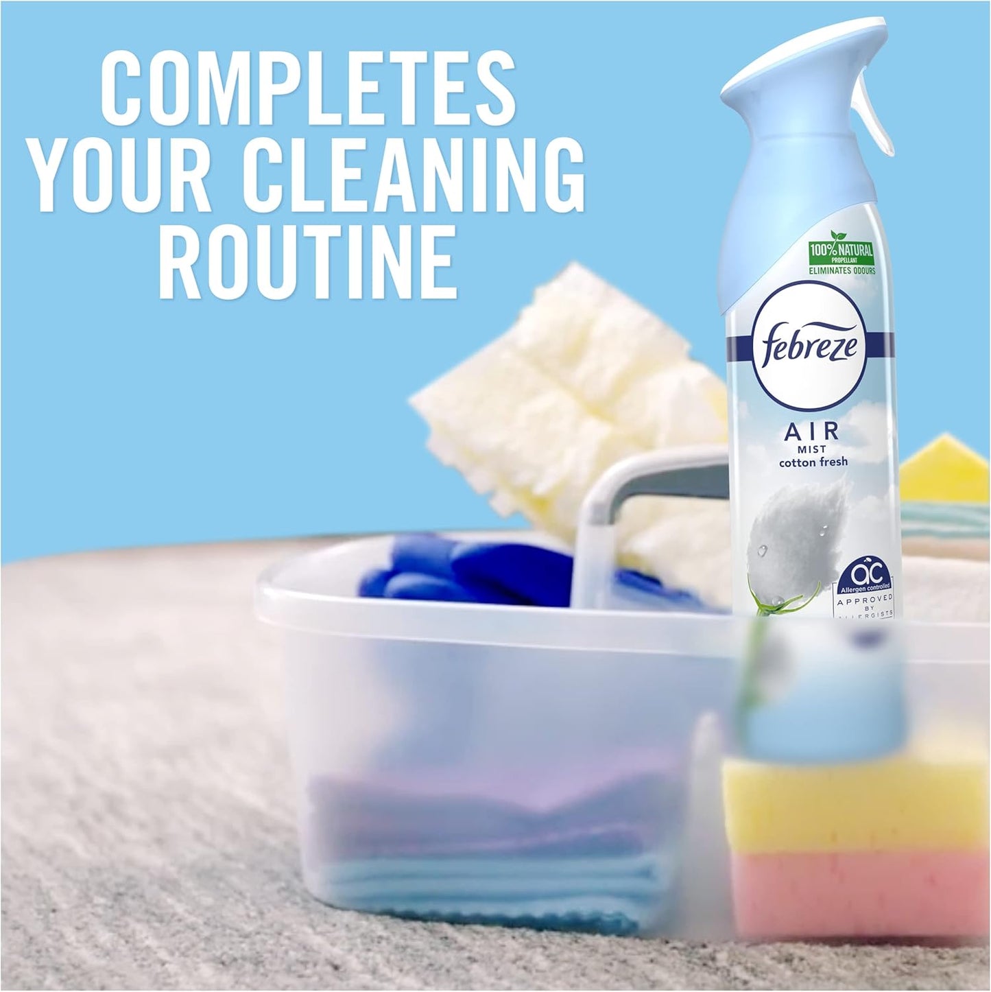 Febreze 300 ml Lavender Air Freshener Spray - Pack of 6