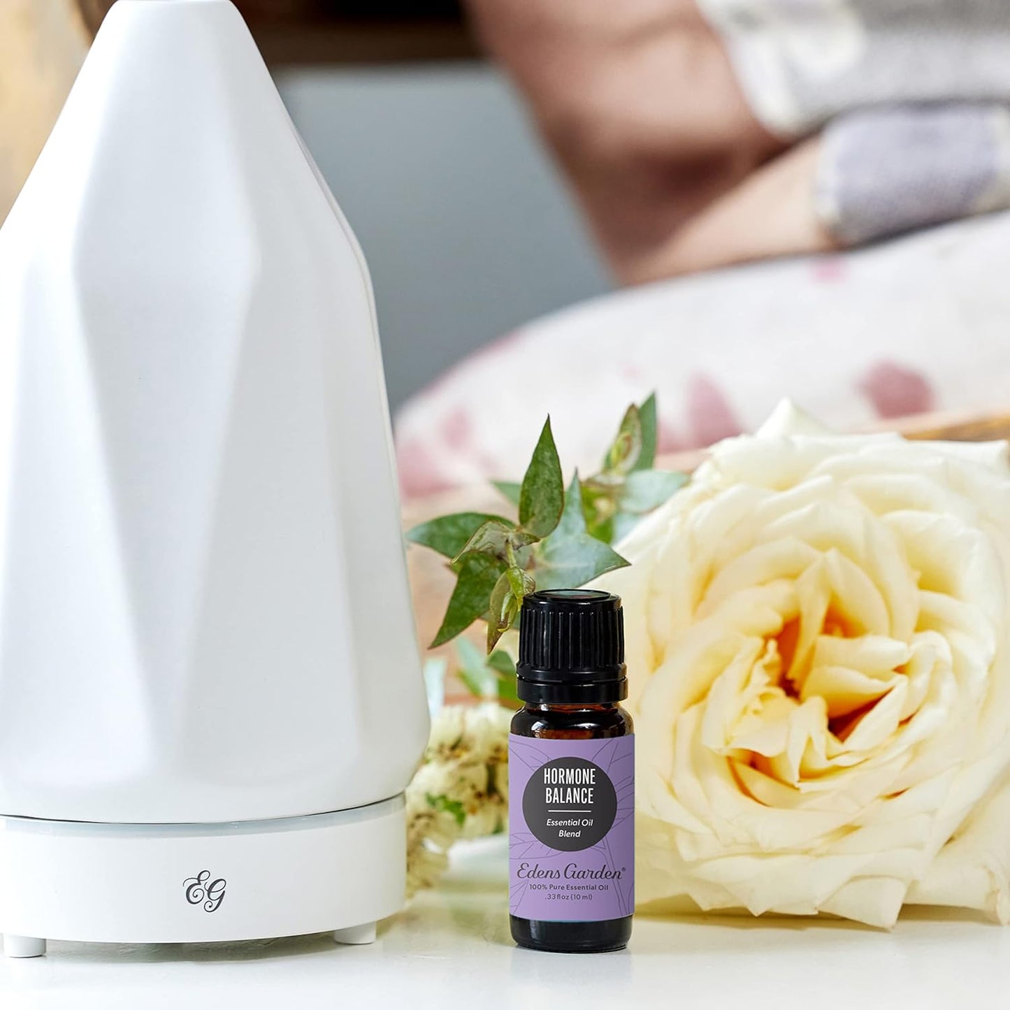 Edens Garden Hormone Balance Essential Oil Blend- 100% Pure Premium Grade, Undiluted, Natural, Therapeutic, Aromatherapy, The Best for Diffusing, Skin, Face, Humidifiers 10 ml (.33 fl oz)