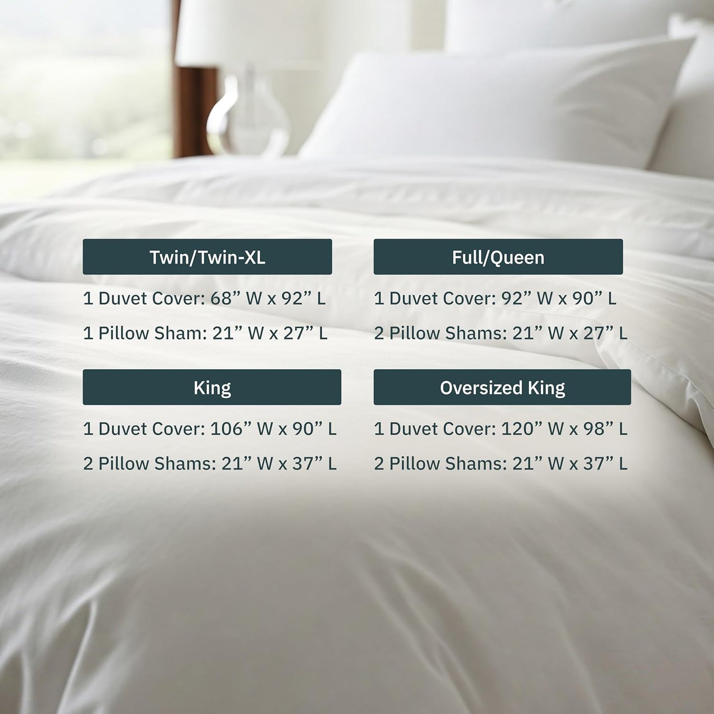 California Design Den 3-Pc 100% Cotton Striped Duvet Cover Set Queen Size, 400 Thread Count Smooth Sateen Weave, Printed Bedding Set with Button Closure and Corner Ties (Pinstripe, Full/Queen)