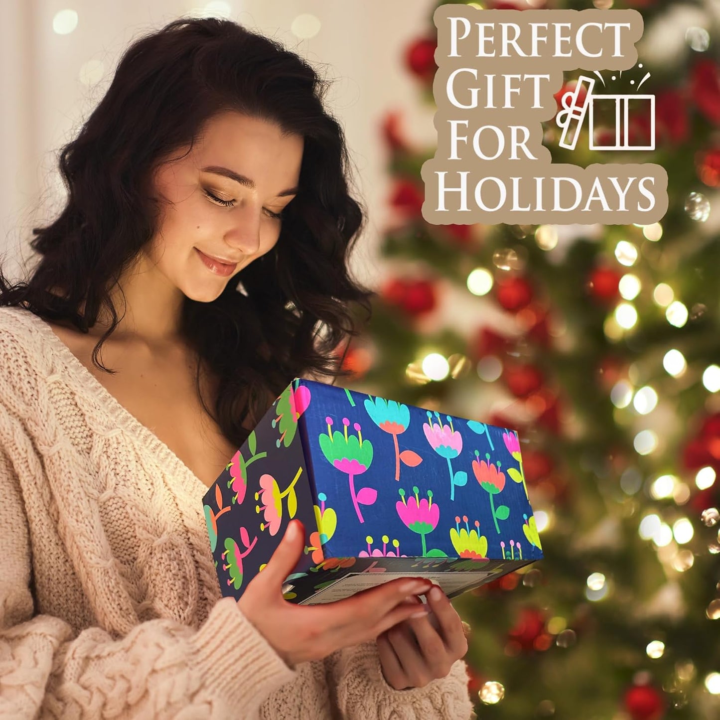Bath Bombs for Women Gift Set - 24 Natural & Organic Bath Bombs with Essential Oils & Moisturizing Shea Butter, Spa Selfcare Gift, Stocking Stuffers, Christmas Gifts for Her, Women, Kids, Teen Girls