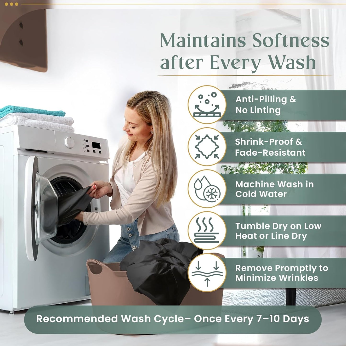 100% Cotton Sheets King Size Sheets Set with Fitted Sheet & Pillowcase Sets, 800 Thread Count Sateen Weave 4 piece Deep Pocket King Sheet Set, Soft & Comfy Naturally Cool Luxury Bedding- Charcoal