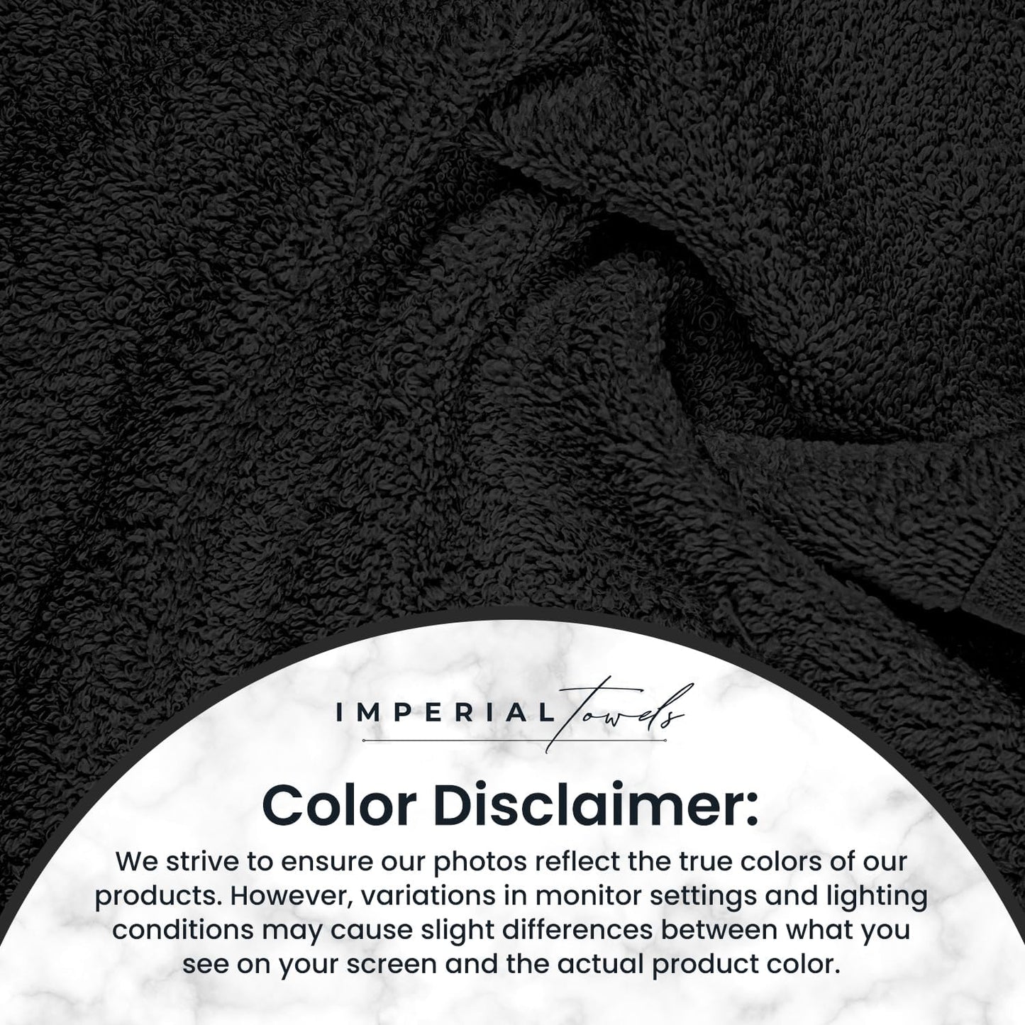 24 Pack Black Hand Towels 100% Cotton Spa Towels 16x26 inches Highly Absorbable Facial, Gym, Hair and Face Towels in Bulk Brand