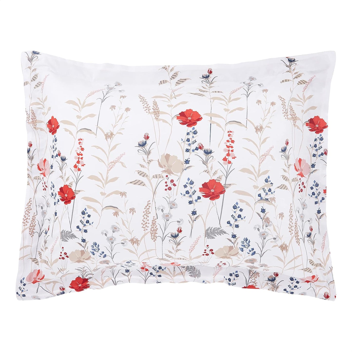 Amazon Basics Full/Queen Size Comforter Sets, Ultra-Soft Lightweight Microfiber Reversible 3-Piece Bedding, Pink Floral