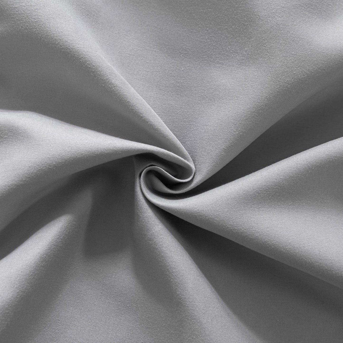 Bed Skirt King Size Ruffled Bed Skirts with Split Corners,14 Inch Drop Dust Ruffle Bed Skirt with Platform, Light Gray