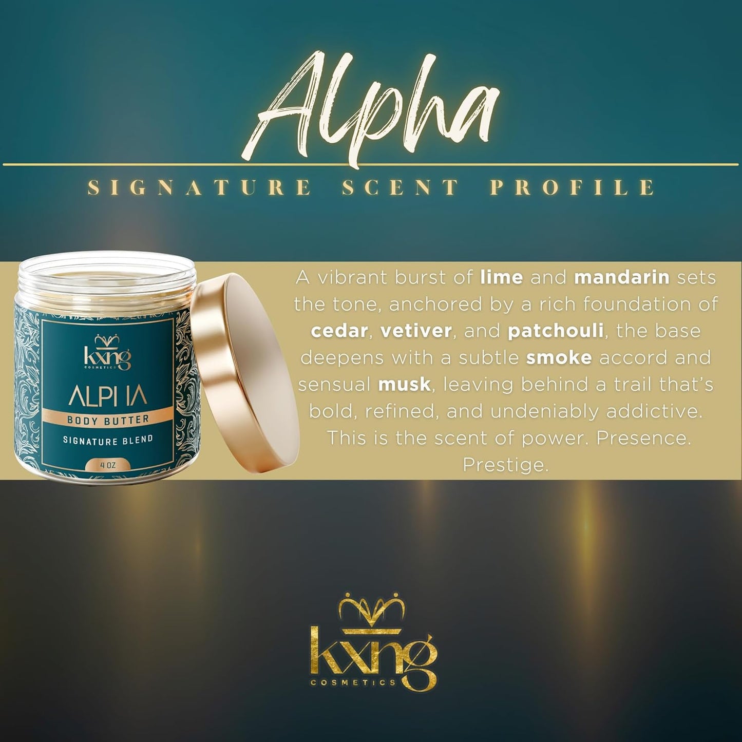 KXNG Whipped Shea Butter Moisturizer, Deep Hydration Body Butter for Men & Women, Silky, Lightweight Body Cream, Cruelty-Free