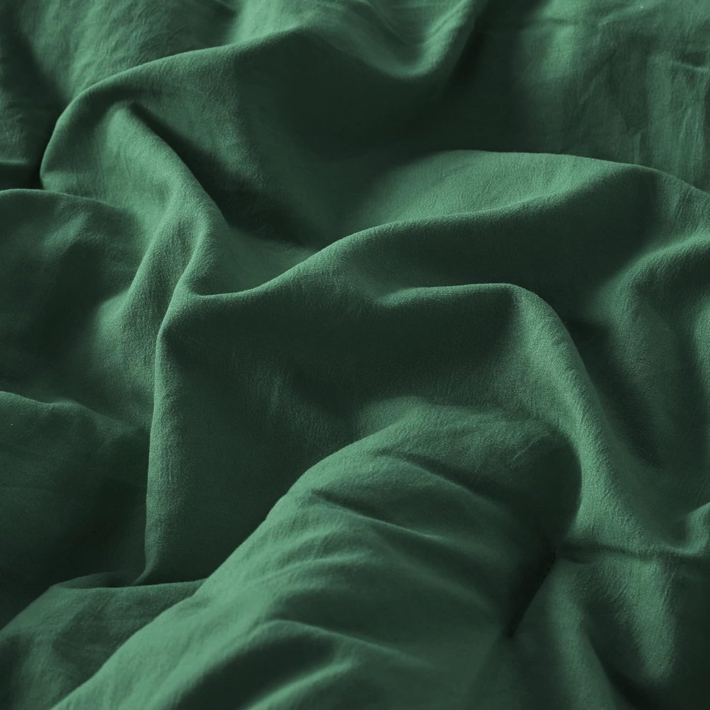 Codi Emerald Green King Comforter Set - Boho Chic Bedding with Elegant Pom Fringe, Soft Washed Microfiber 3pc Luxury Set, Lightweight & Breathable for Master Bedroom, 1 Comforter & 2 Pillow Shams