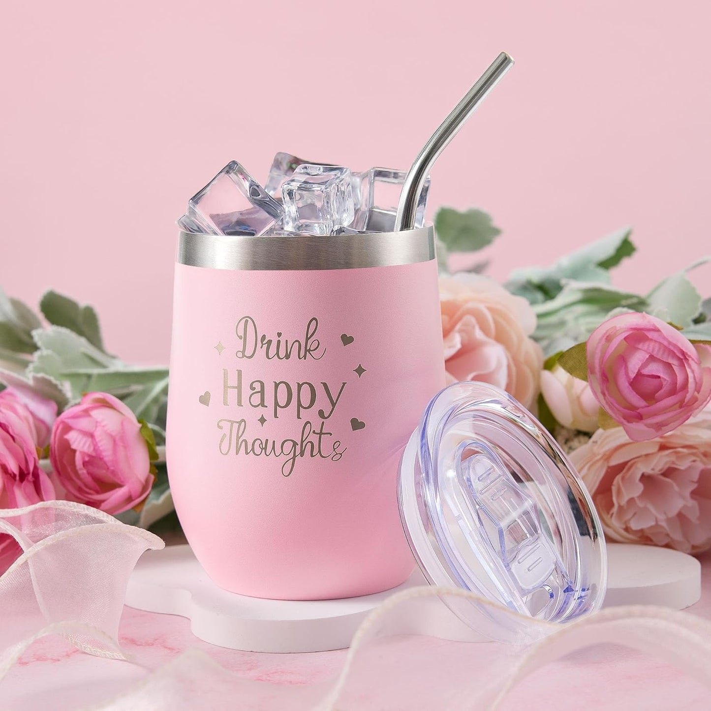 for Women, Self Care Get Well Soon Gifts, Luxury Rose Spa Bath Gift Basket - Unique Birthday Valentines Day for Mom Grandma Daughter Her Wife Girlfriend