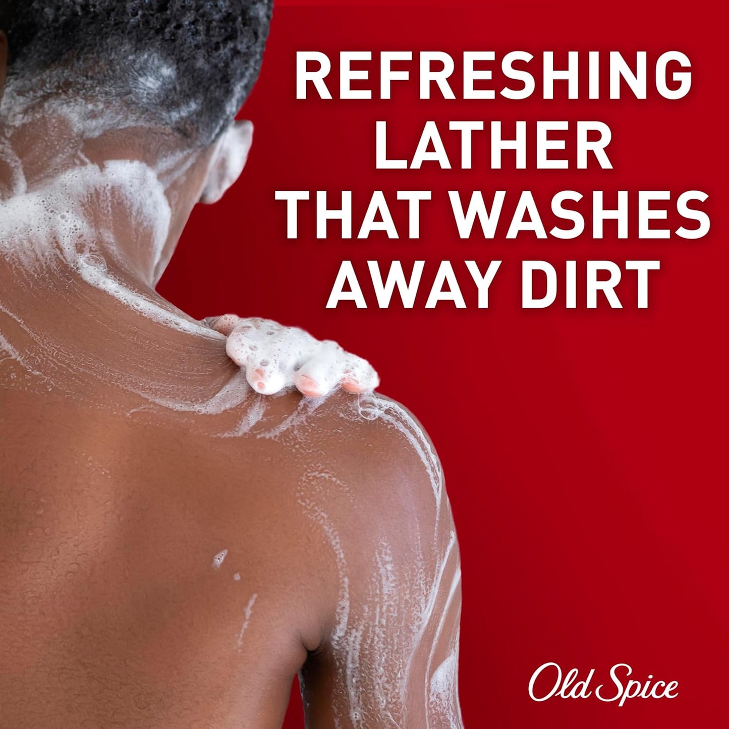 Old Spice Refreshing Body Wash for Men, 3X Defense, 24/7 Shower Fresh with Long Lasting Scent, Red Collection, Aqua Reef with Cypress Scent, 24 oz