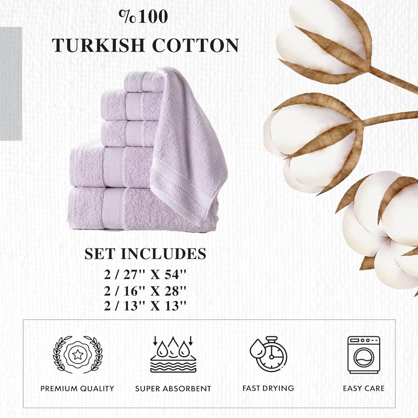 Personalized Towels - Customized Turkish Cotton Towel Set, Monogrammed Towels with Initials, Name & Embroidery, Idea for Weddings, Bridal Showers, Anniversaries, Housewarming, New Home
