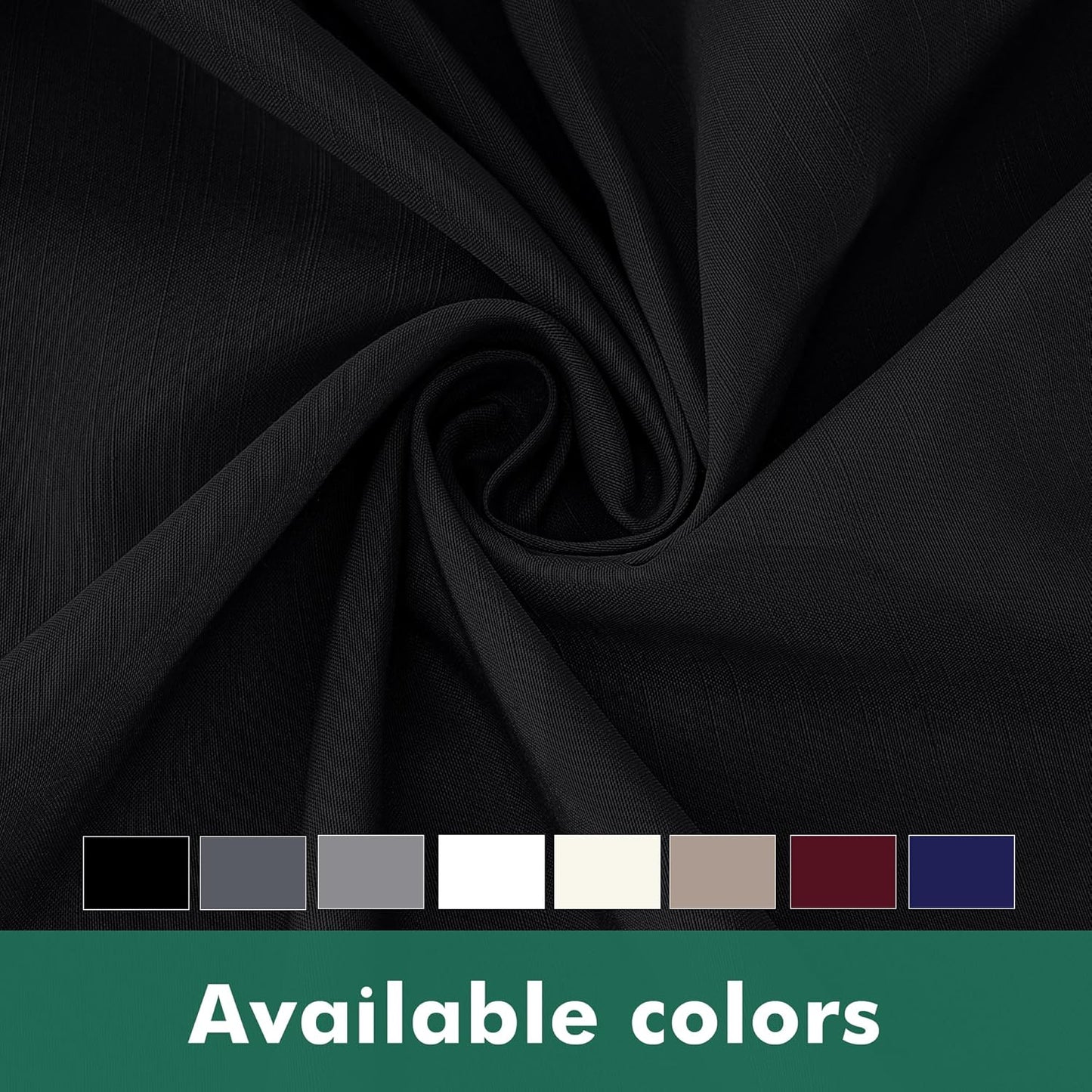 Biscaynebay Wrap Around Bed Skirts with Split Corners for Queen Beds 17" Drop, Black Elastic Dust Ruffles Adjustable Easy Fit Wrinkle & Fade Resistant Silky Luxurious Fabric Machine Washable