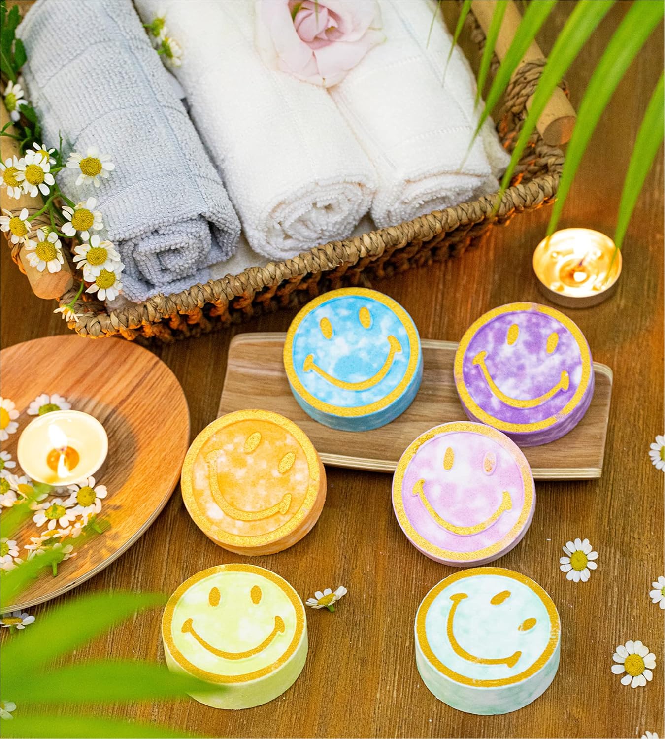 Shower Bombs Steamers Gifts for Women-EUSEMIA 12 Pcs Scented Aromatherapy Shower Bath Bombs Steamer with Essential Oils for Body Restore and Stress Relief (24 Pack Mix)