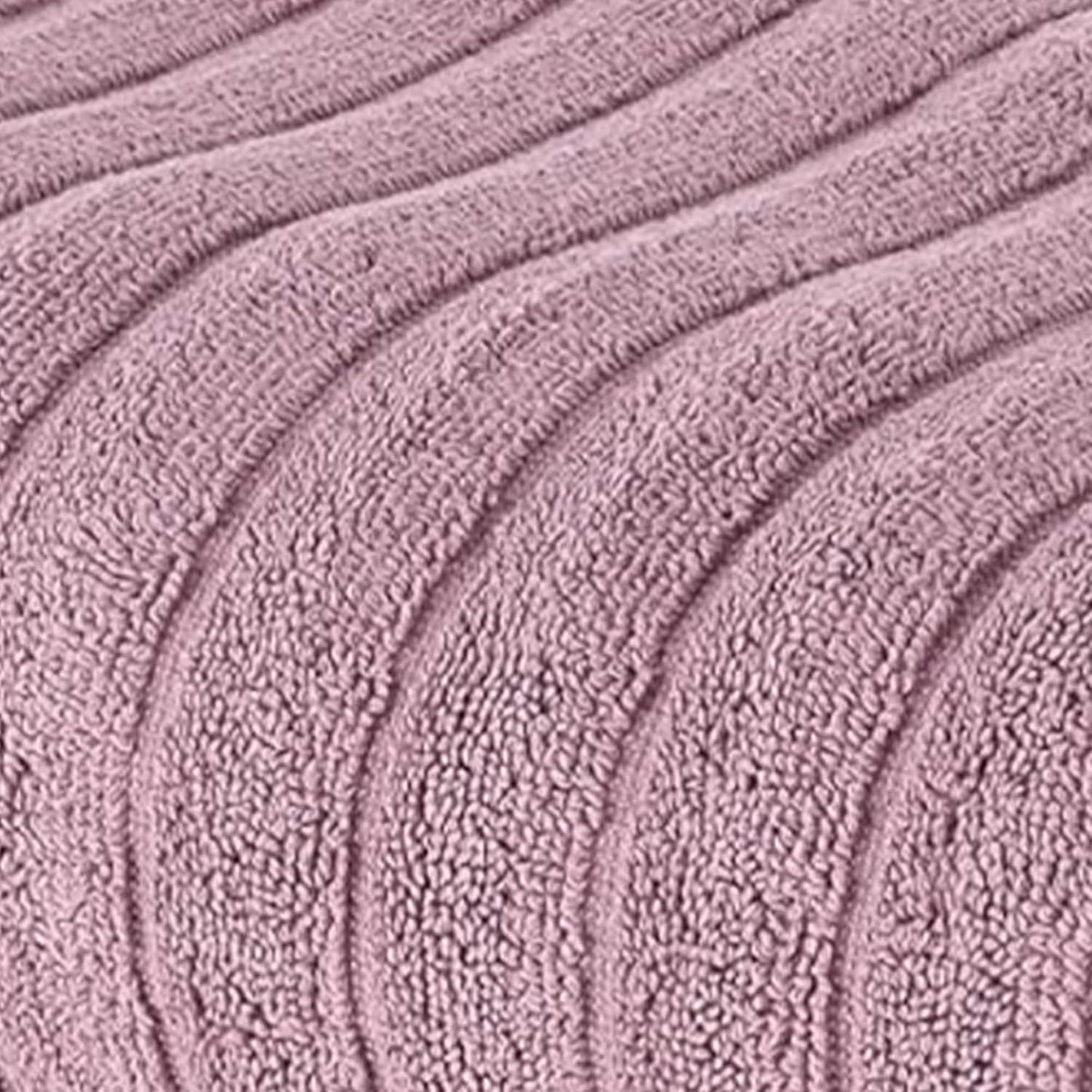Classic Turkish Towels CTT - Premium 2 Piece Jumbo Bath Sheets, 100% Turkish Cotton, Absorbent & Ultra Comfy Bath Towel Sheets for Hotels & Spa | 40"x65" (Mauve)