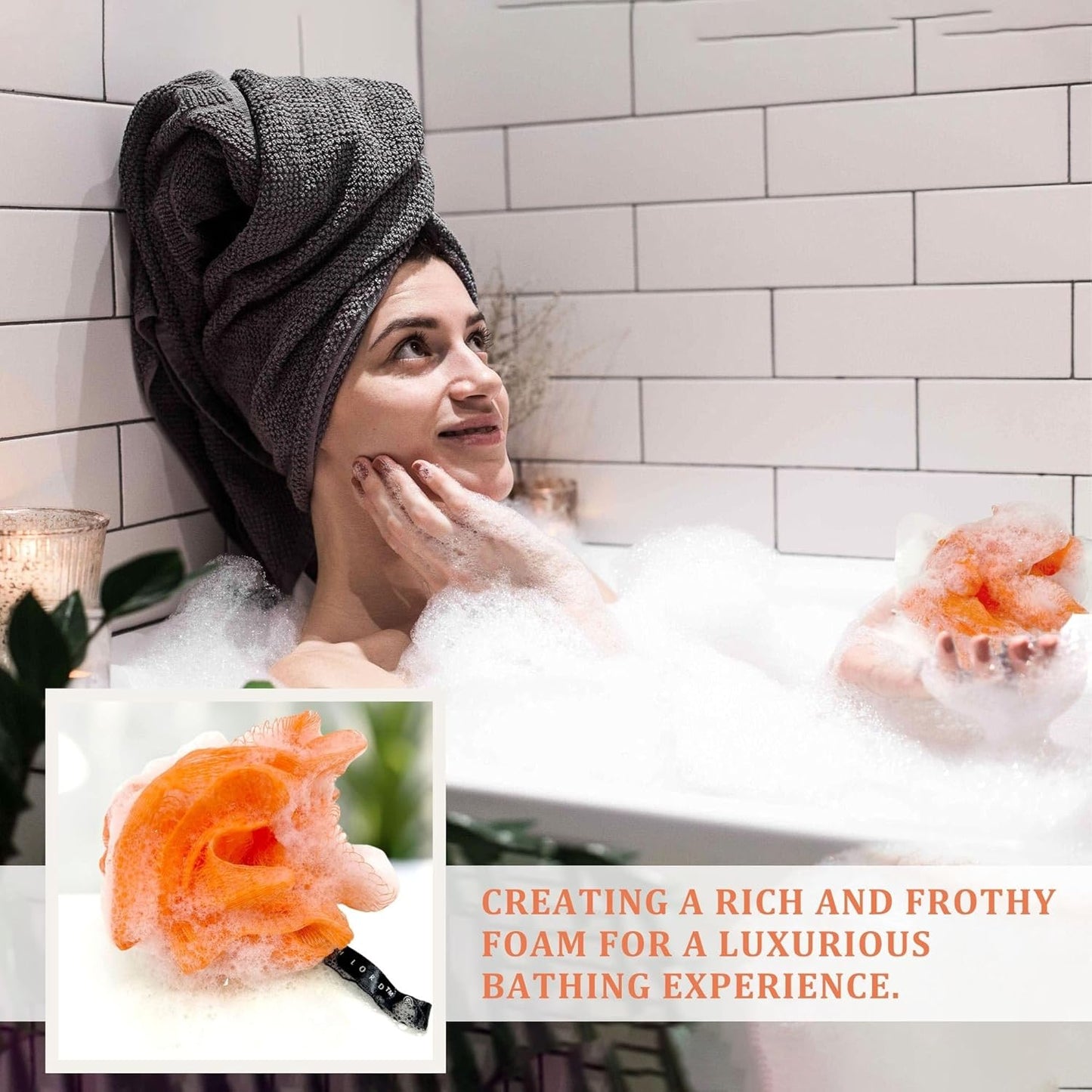 48 Bath or Shower Sponge Loofahs Pouf Mesh Assorted Colors Wholesale Bulk Lot