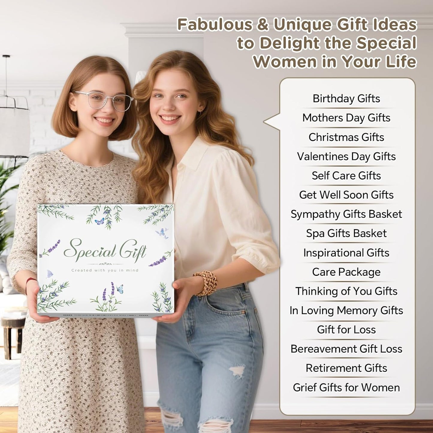 Gift Baskets for Women, Comfort Get Well Soon Gift Basket with Tassel Blanket, Self Care Gifts for Women, Mom, Wife, Sister, Thank you, Sympathy Inspirational Friendship Birthday Care Package Spa Kit