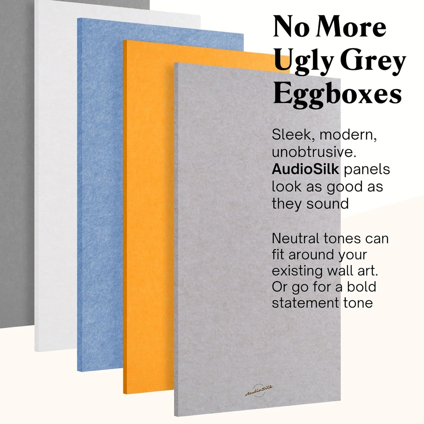 Acoustic Panel, Large, 46" x 23", Yellow