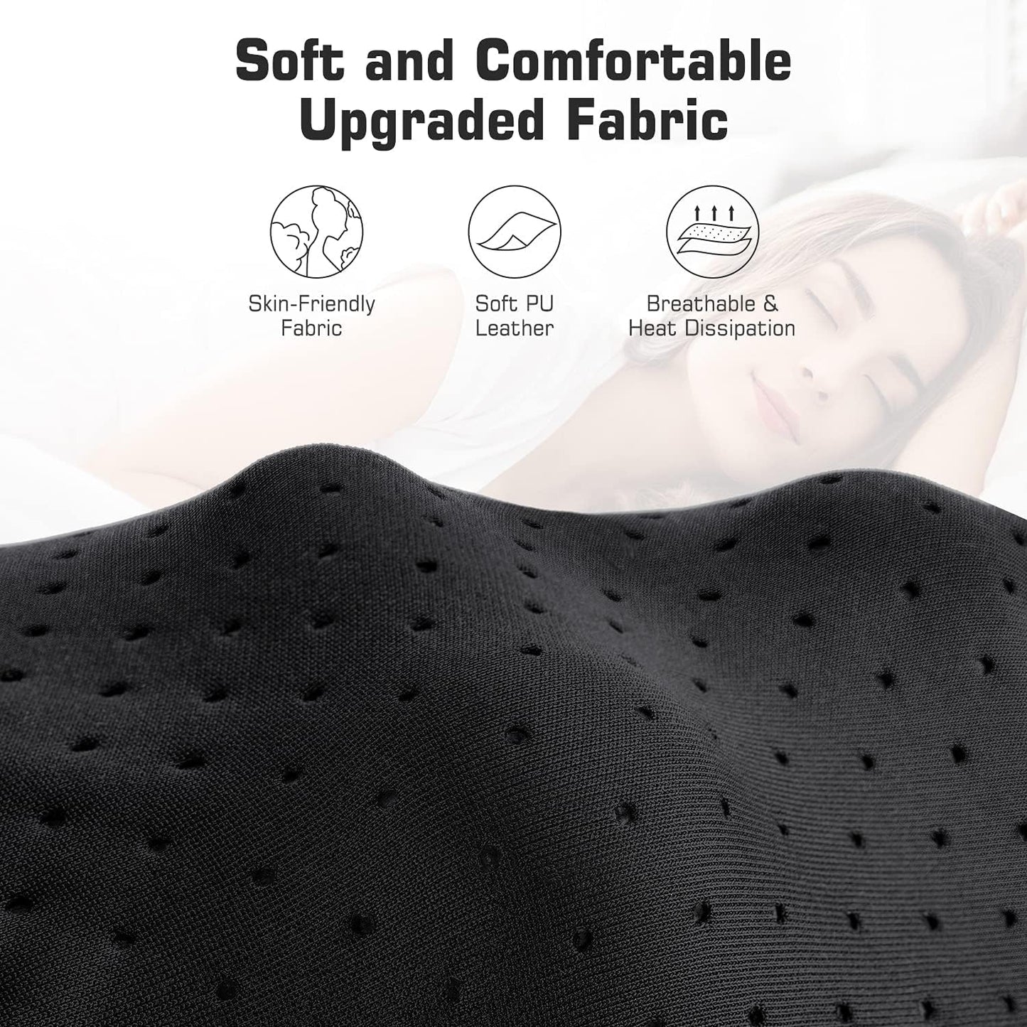 Shiatsu Neck and Back Massager with Heat, Electric Deep Tissue 4D Kneading Massage Pillow for Shoulder, Leg, Body Muscle Pain Relief - Best Gifts for Women Men Mom Dad