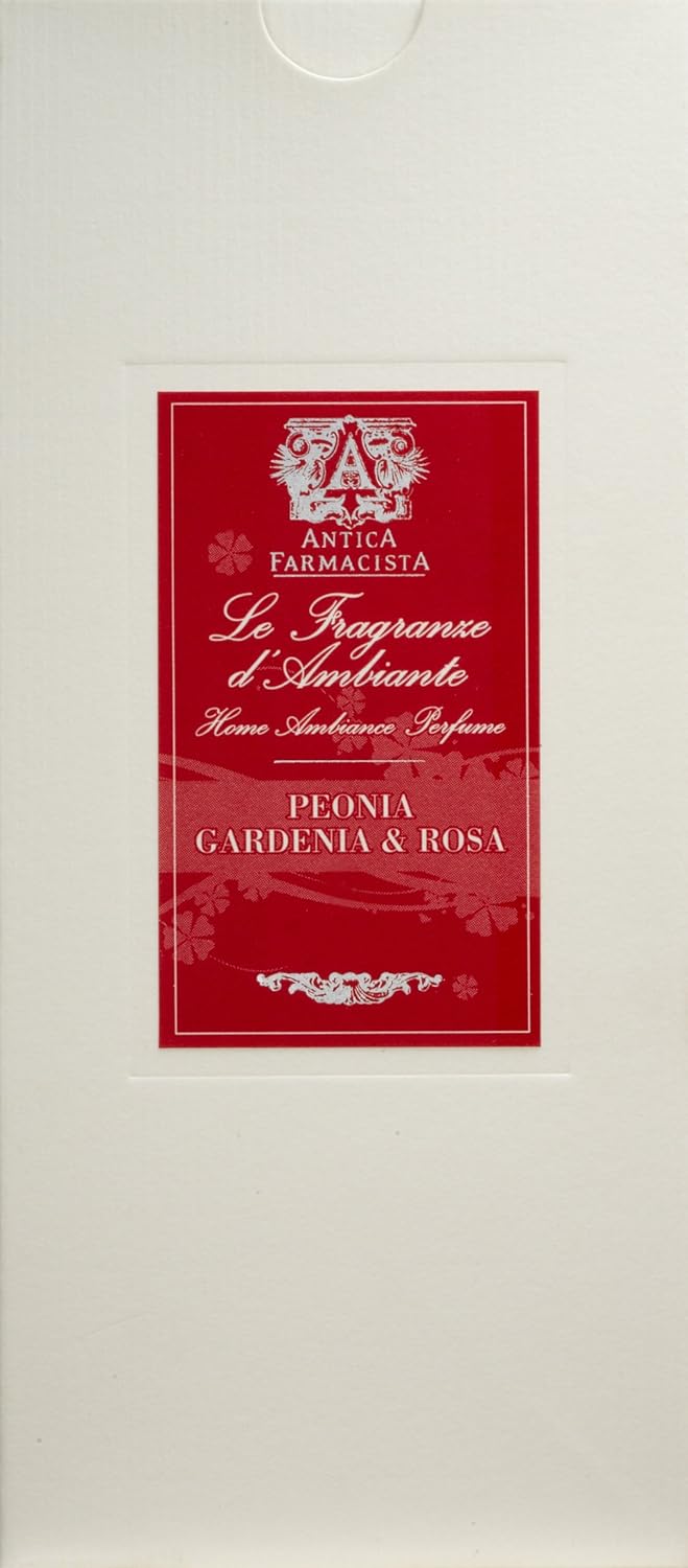 Antica Farmacista Home Ambiance Diffuser - Long-Lasting Reed Scent Diffuser - Luxury Room Freshener Gift - Pink Peony & Citron, 16.9 fl oz