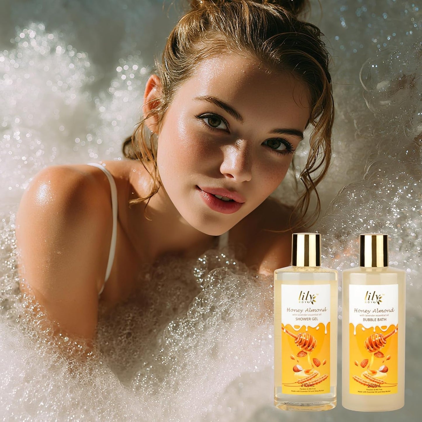 Christmas Gifts for Women - 21-Piece Luxury Bath and Body Gift Basket Set for Women & Men Spa Gift Baskets Set Self Care Gift | Gift Set for Mothers Day Birthday Gifts Gift Sets for Her & Him