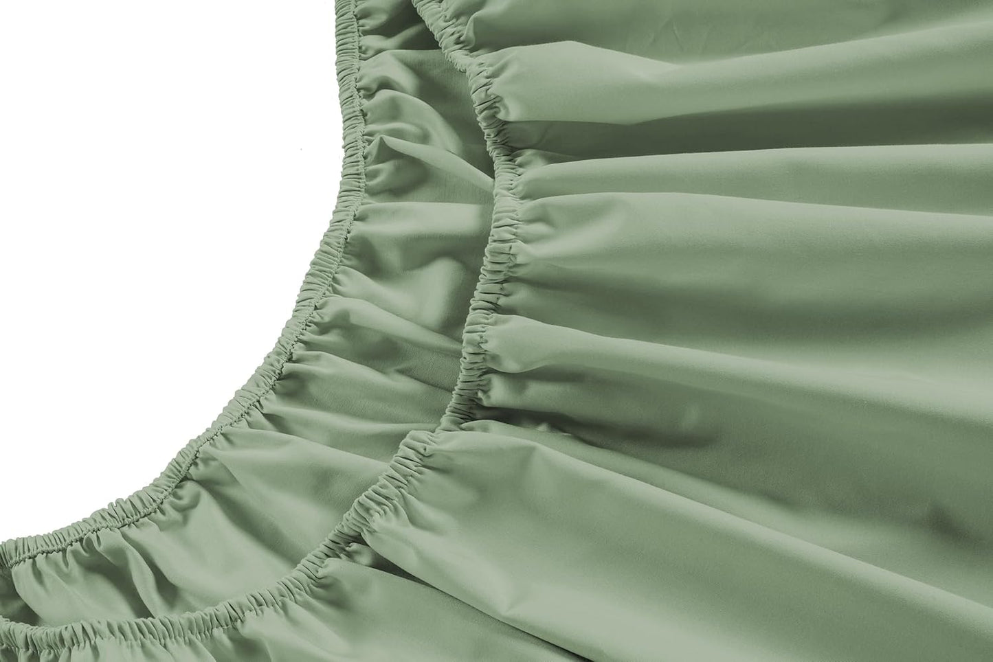 LANE LINEN California King Sheets - 4 Pc Cal King Sheets Set, 450 Thread Count 100% Cotton, Deep Pocket, Cooling, Hotel Luxury - Iceberg Green