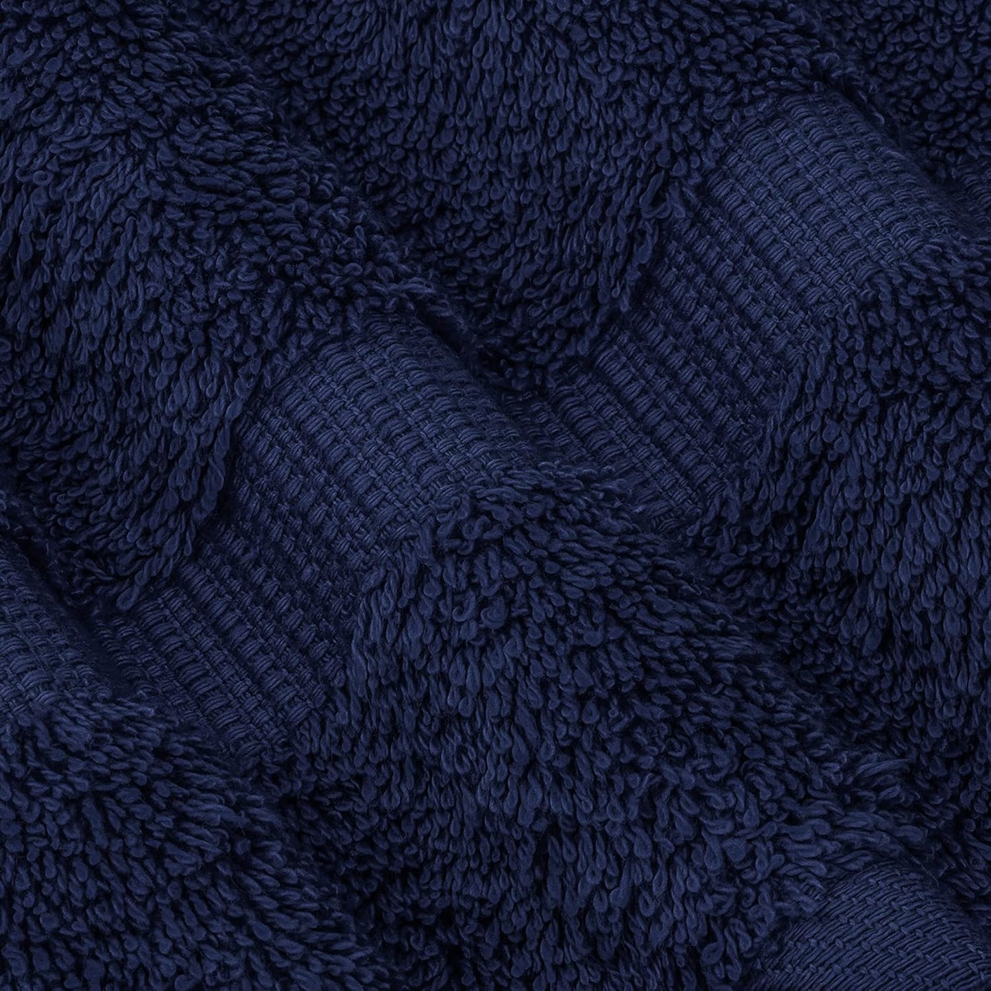 Chakir Turkish Linens 100% Cotton Premium Turkish Towels for Bathroom | 27'' x 54'' (4-Piece Bath Towels - Navy Blue)
