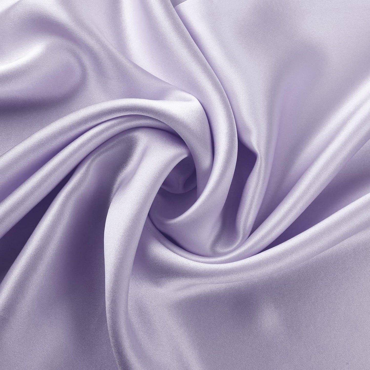 ALASKA BEAR Silk Pillowcase for Hair and Skin, Set of 2 Pure Genuine 22 Momme Mulberry Silk Pillow Cases Standard Size for Bliss Sleep Better Than Poly Satin, Zipper Closure(2pc, Lavender)