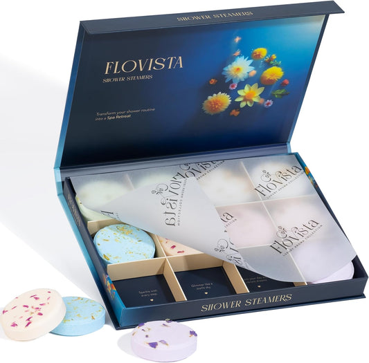 Gifts for Women, Aromatherapy Shower Steamers – 12-Pack Self Care & Spa Birthday Gifts for Women, Relaxation & Stress Relief, Bath Shower Bombs with Lavender & Eucalyptus Essential Oils