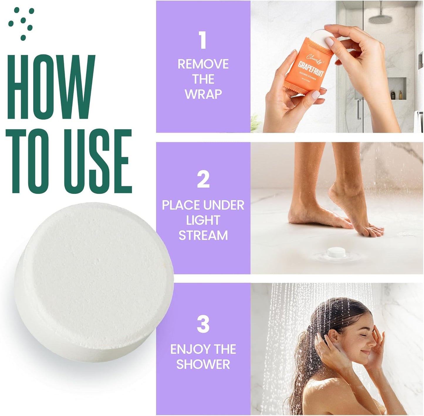 Cleverfy Shower Steamers Aromatherapy – Stocking Stuffers for Teen Girls, Women and Wife – Christmas Gifts for Teens and Women – White Elephant Gifts for Adults – 18 Tablets