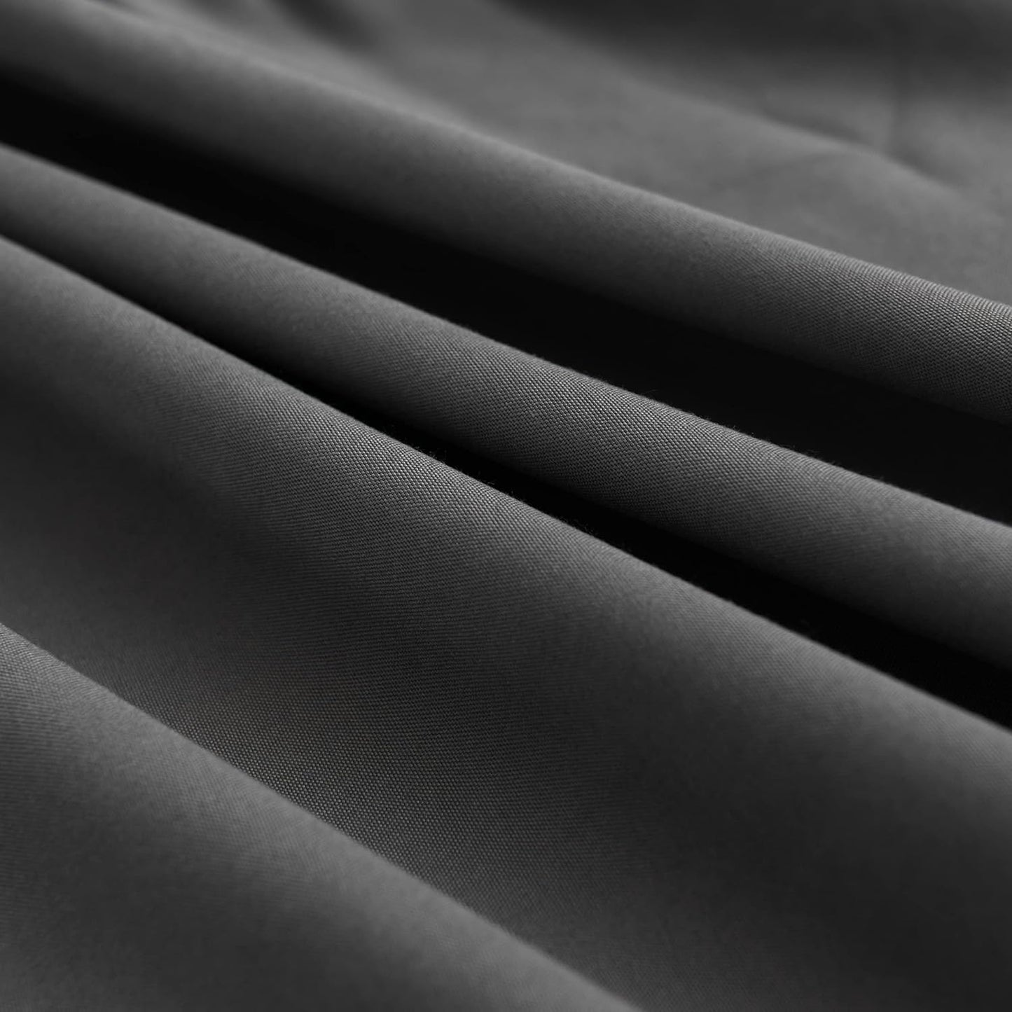 Black Bed Skirt King Size Ruffled Bed Skirt with Split Corners, King Bed Skirt 16 Inch Drop, King Size Bed Skirt Black for Ruffled Bed Skirt with Split Corners, Bed Skirts King Size